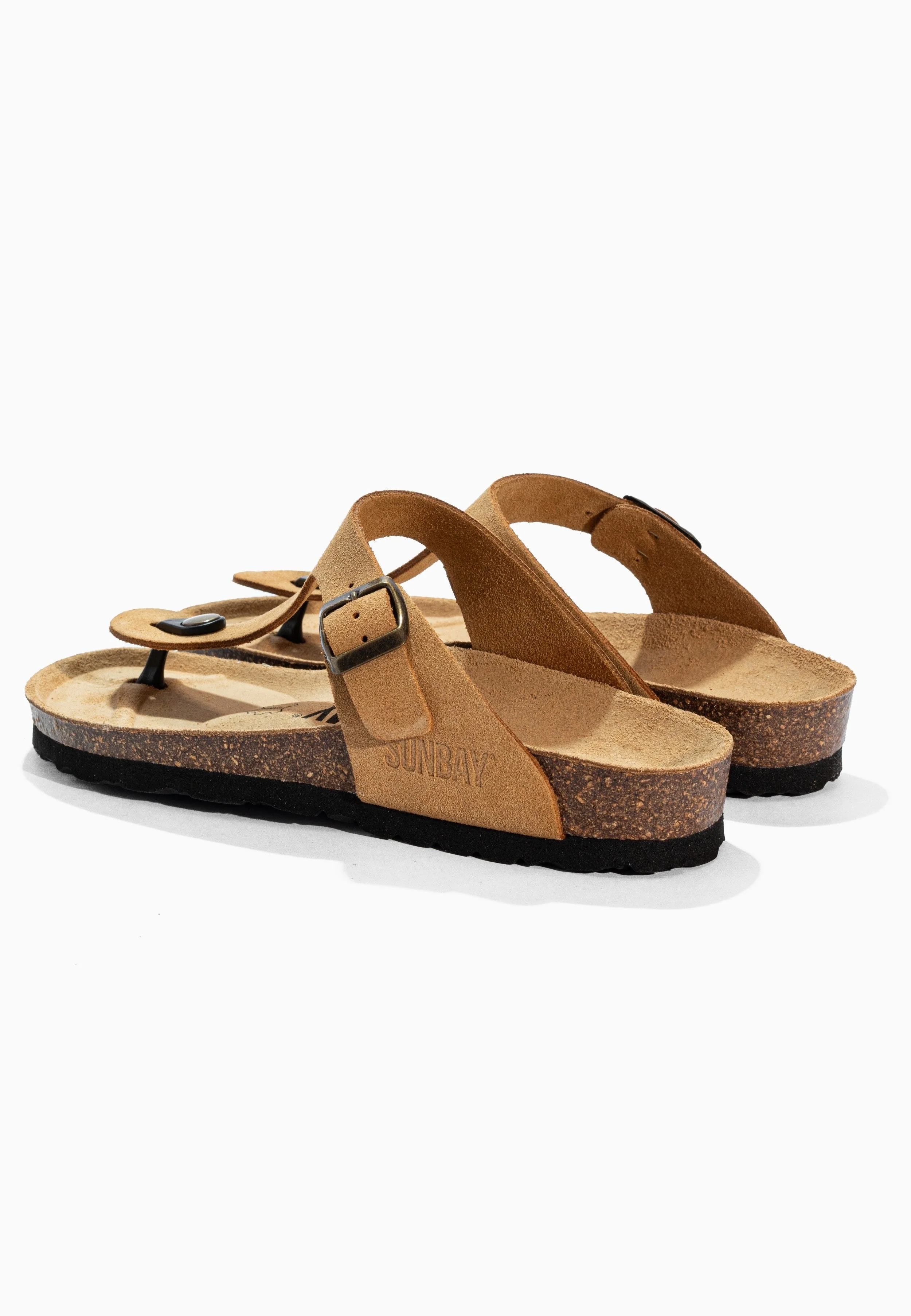 Sandales À Entre-Doigts Camelia - Cuir - Camel - Femme - Image 6