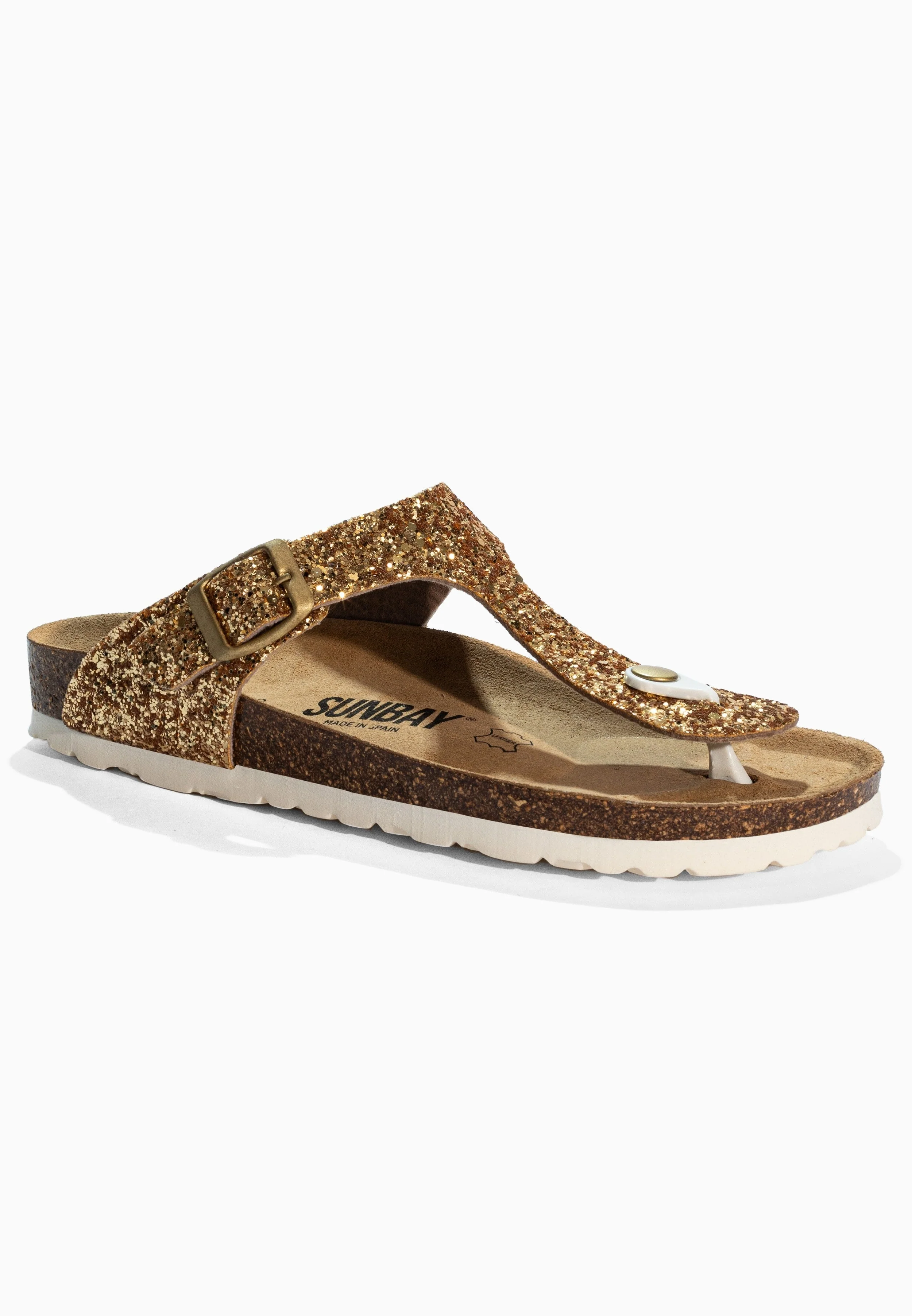 Sandales À Entre-Doigts Camelia - Gold Glitter - Femme - Image 2