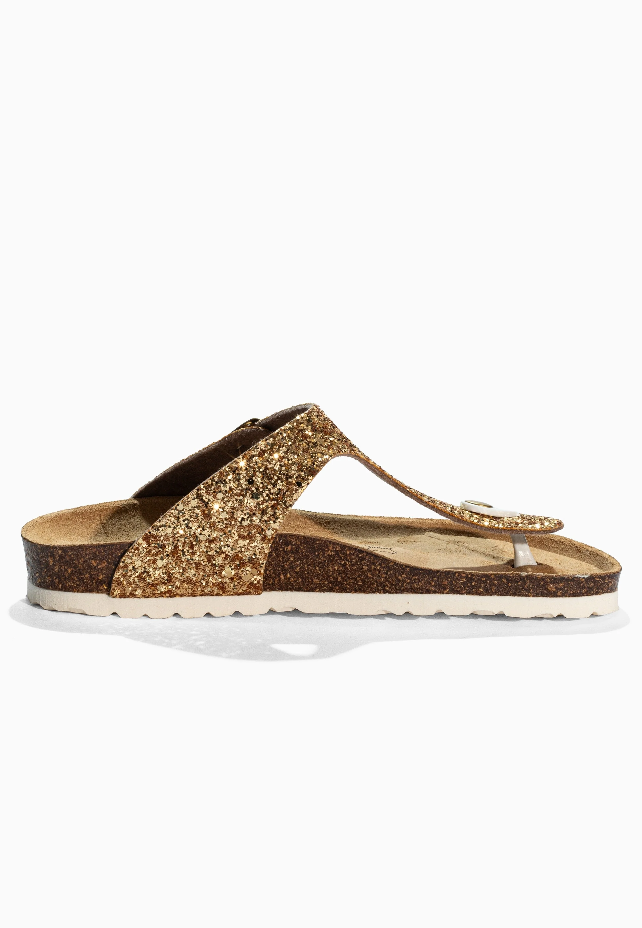 Sandales À Entre-Doigts Camelia - Gold Glitter - Femme - Image 4