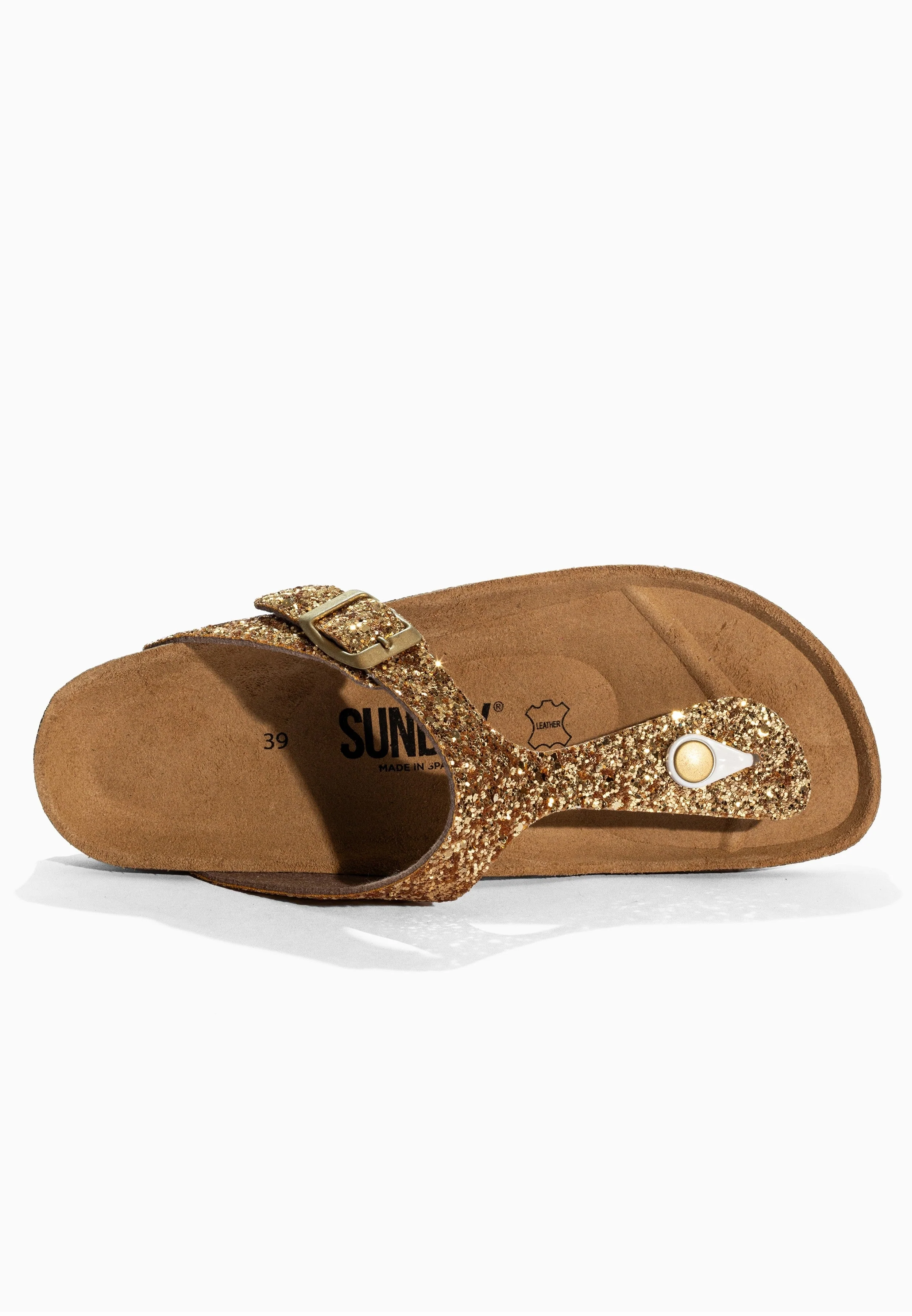 Sandales À Entre-Doigts Camelia - Gold Glitter - Femme - Image 5
