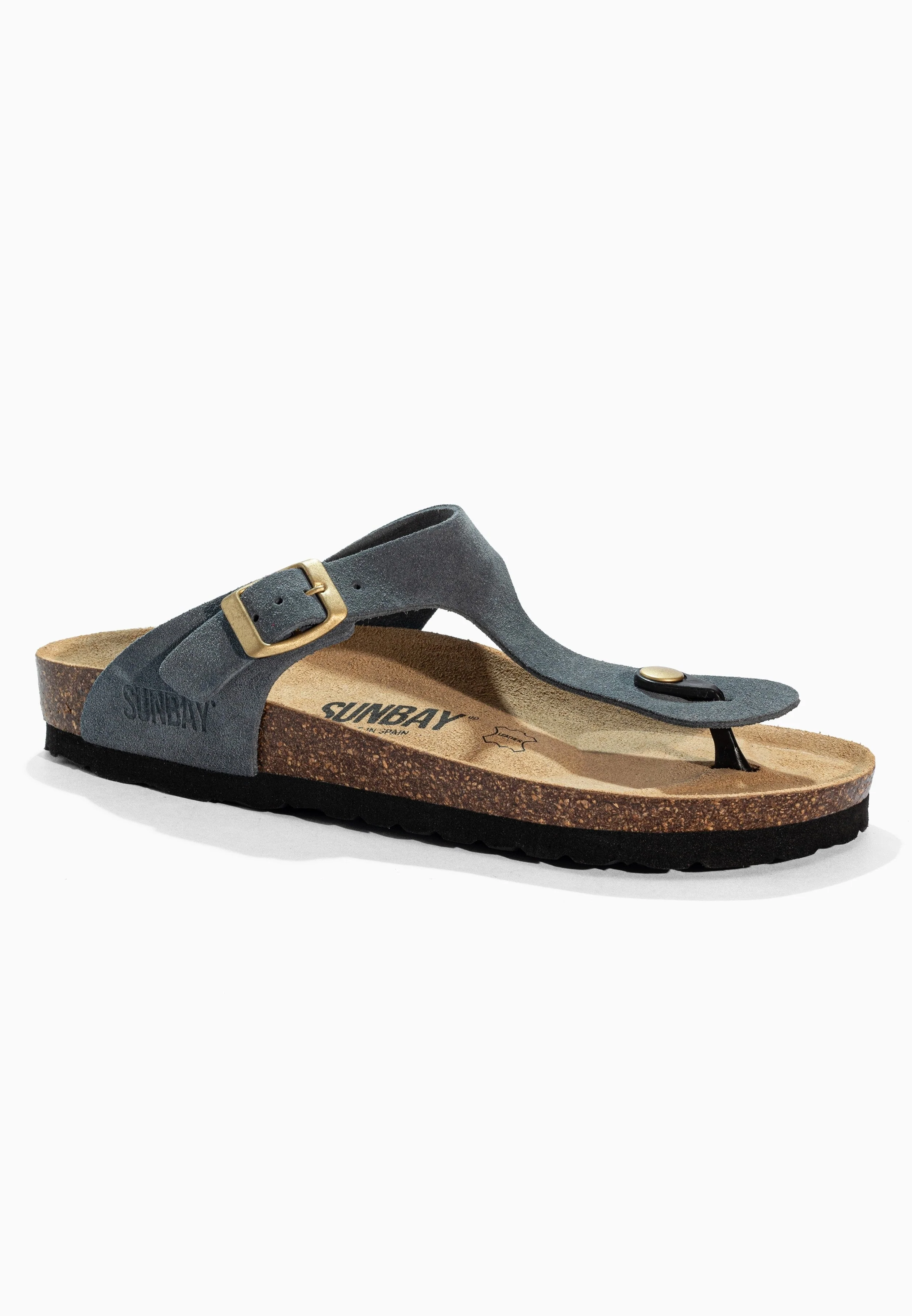 Sandales À Entre-Doigts Camelia - Cuir - Grey - Femme - Image 2