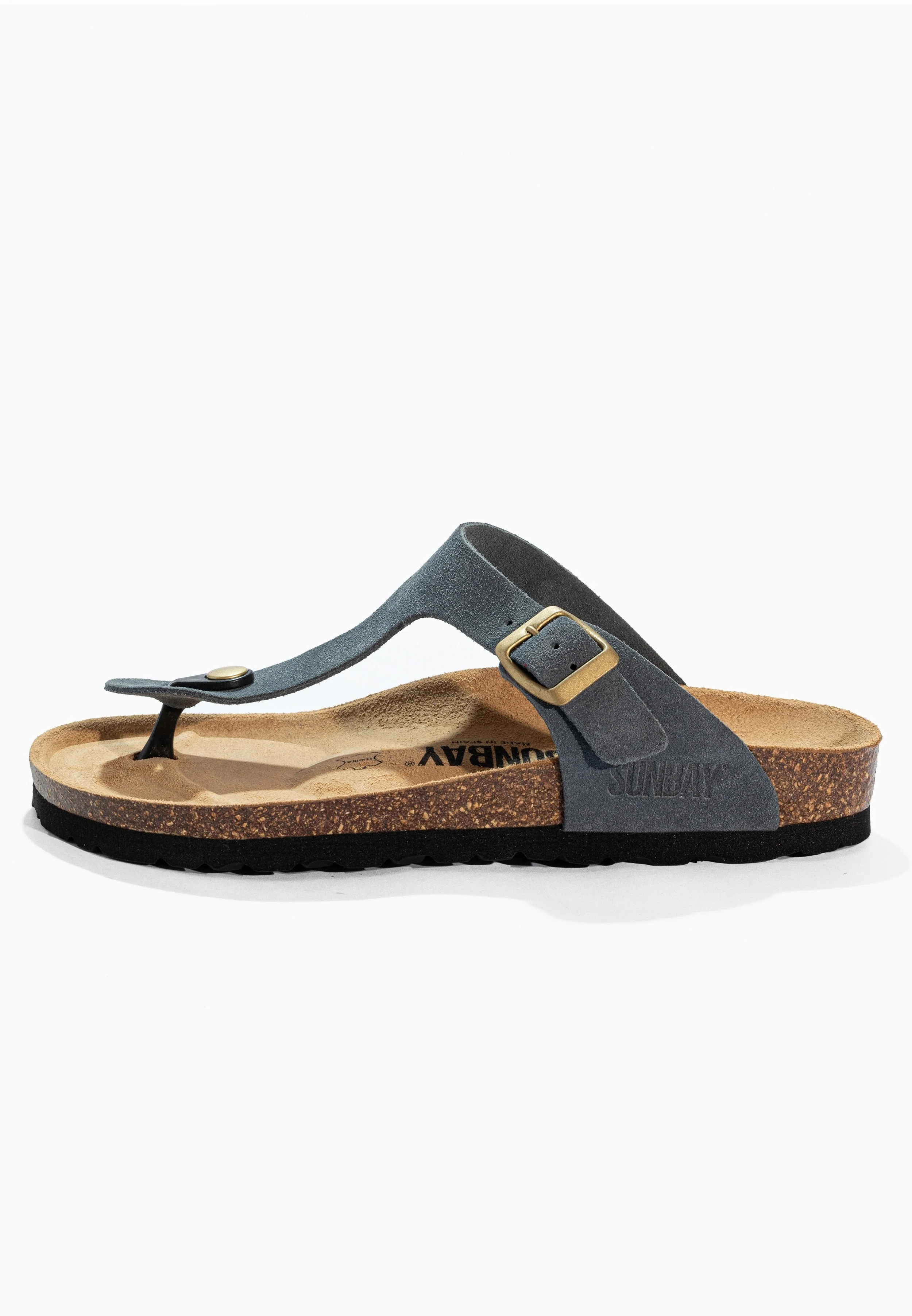 Sandales À Entre-Doigts Camelia - Cuir - Grey - Femme - Image 3