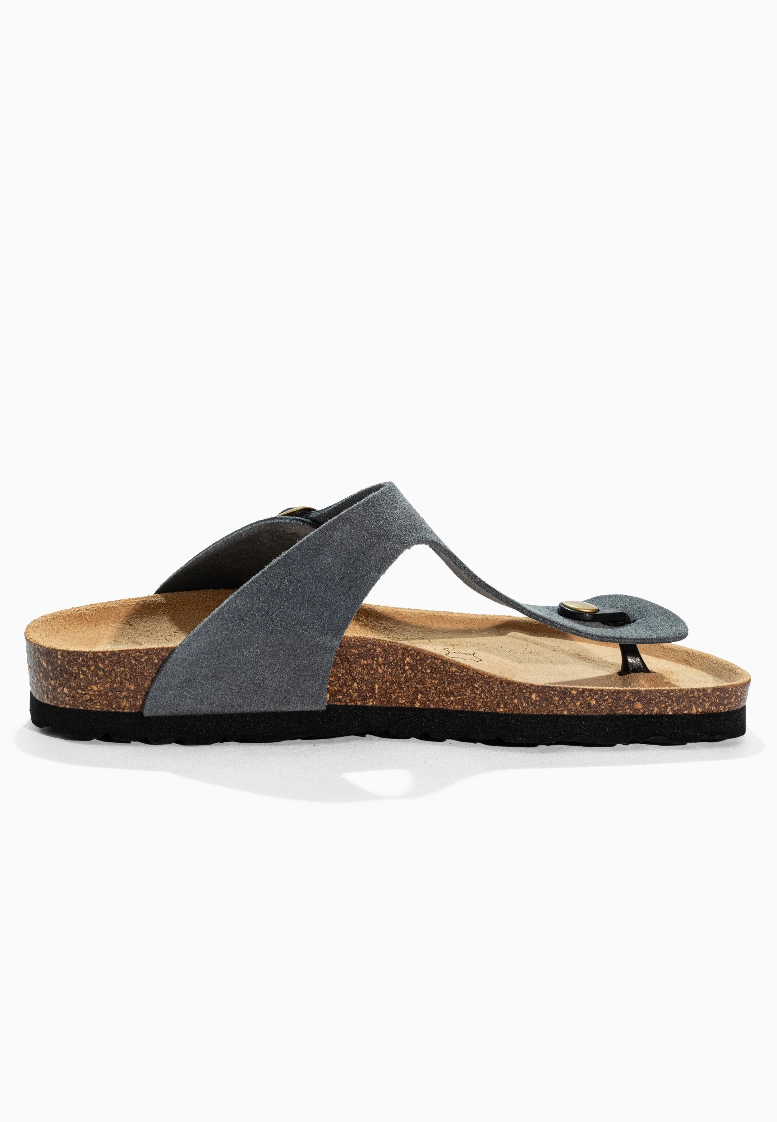 Sandales À Entre-Doigts Camelia - Cuir - Grey - Femme - Image 4