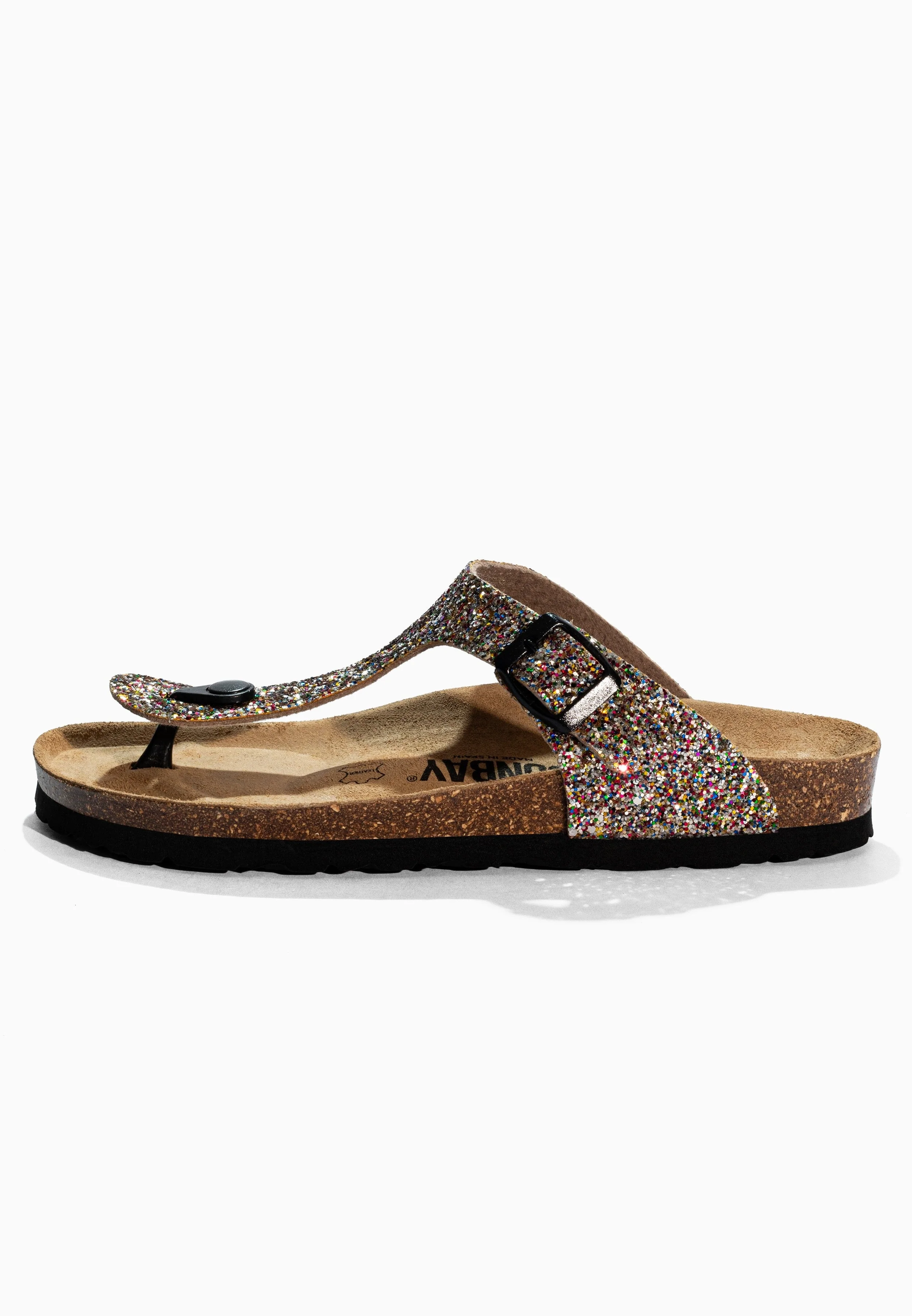 Sandales À Entre-Doigts Camelia - Multicolor Glitter - Femme - Image 3