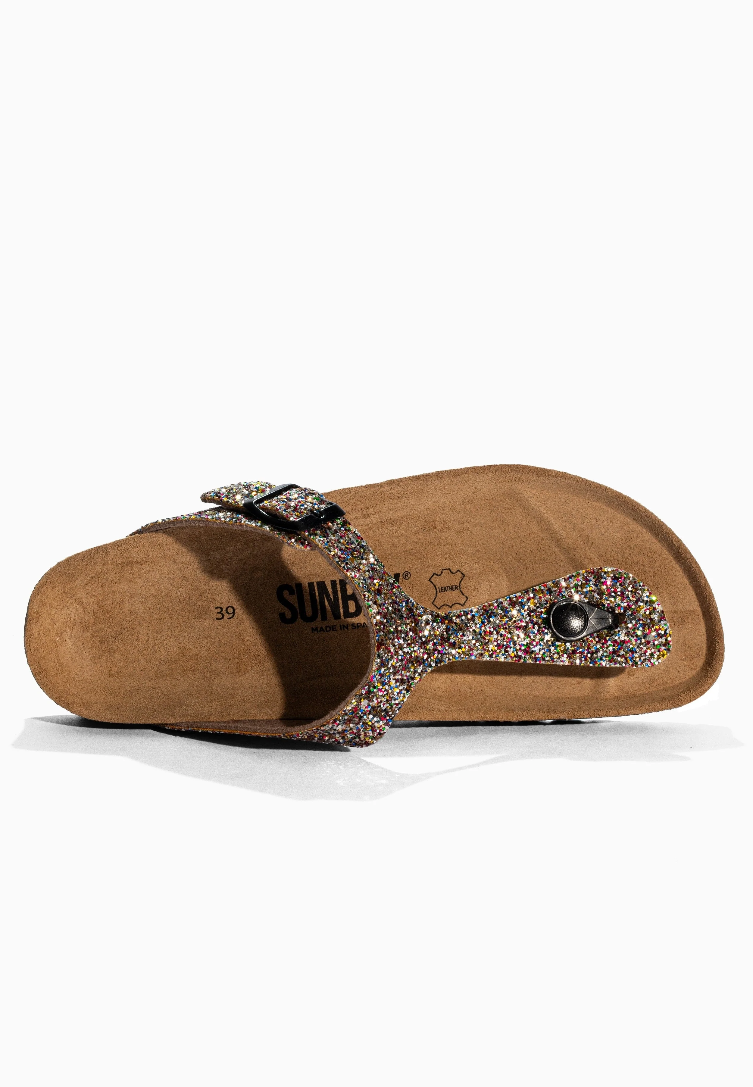 Sandales À Entre-Doigts Camelia - Multicolor Glitter - Femme - Image 5