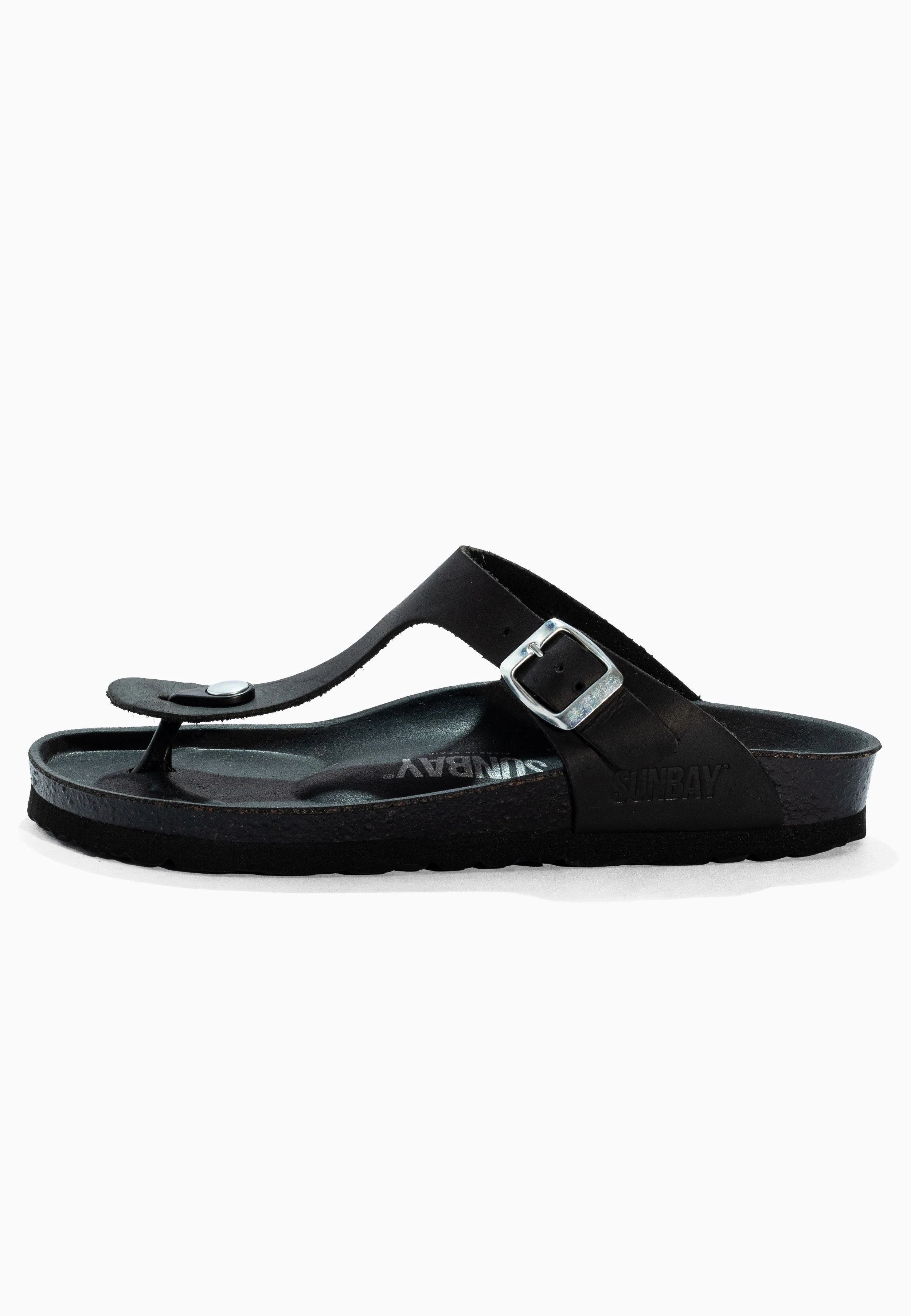 Sandales À Entre-Doigts Camelia - Cuir - Black - Femme - Image 3