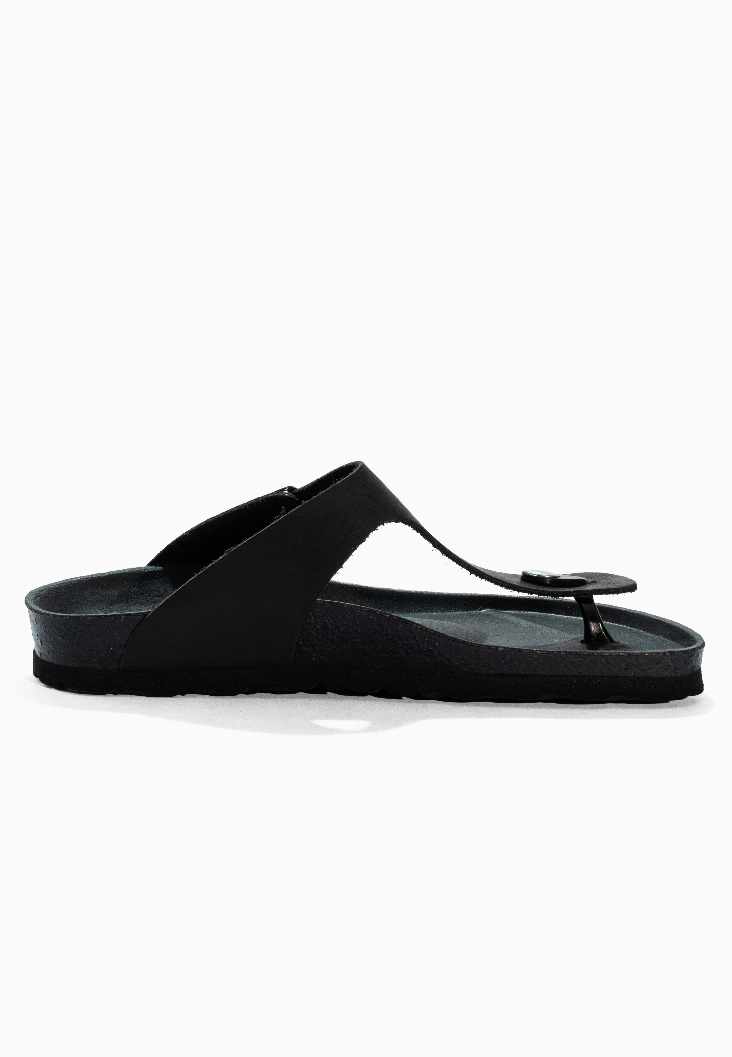 Sandales À Entre-Doigts Camelia - Cuir - Black - Femme - Image 4