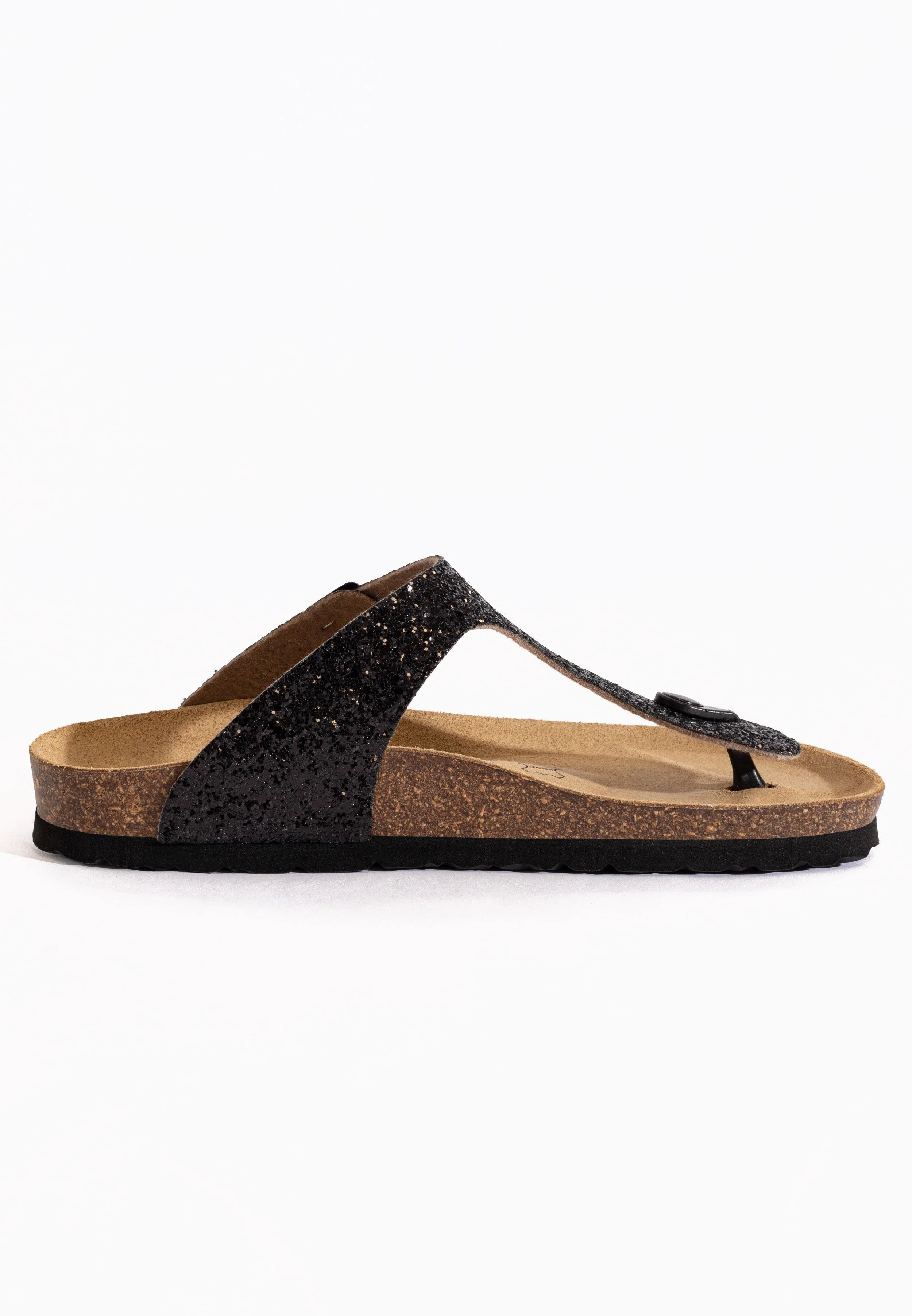 Sandales À Entre-Doigts Camelia - Black Glitter - Femme - Image 4