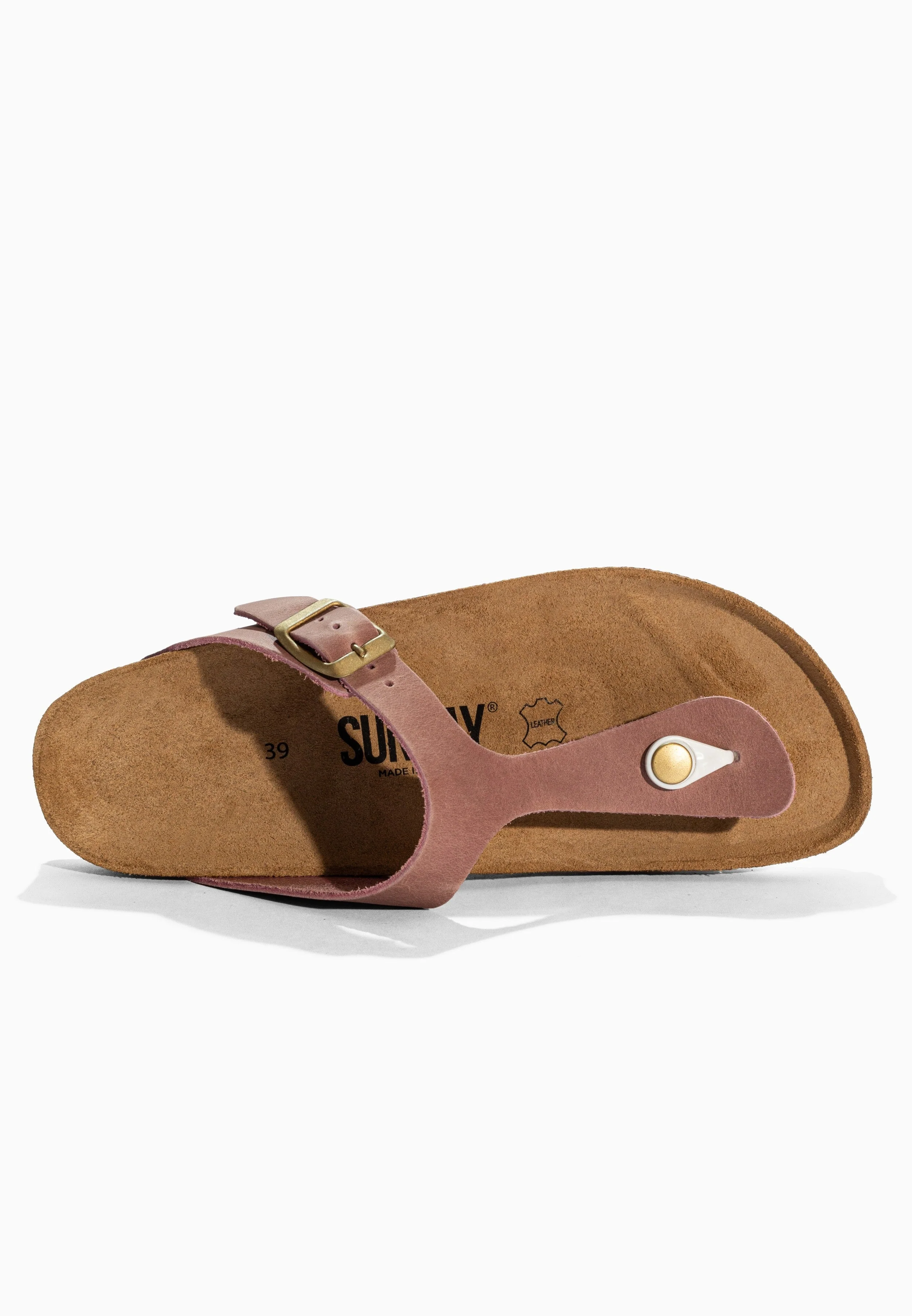 Sandales À Entre-Doigts Camelia - Cuir - Pink - Femme - Image 5