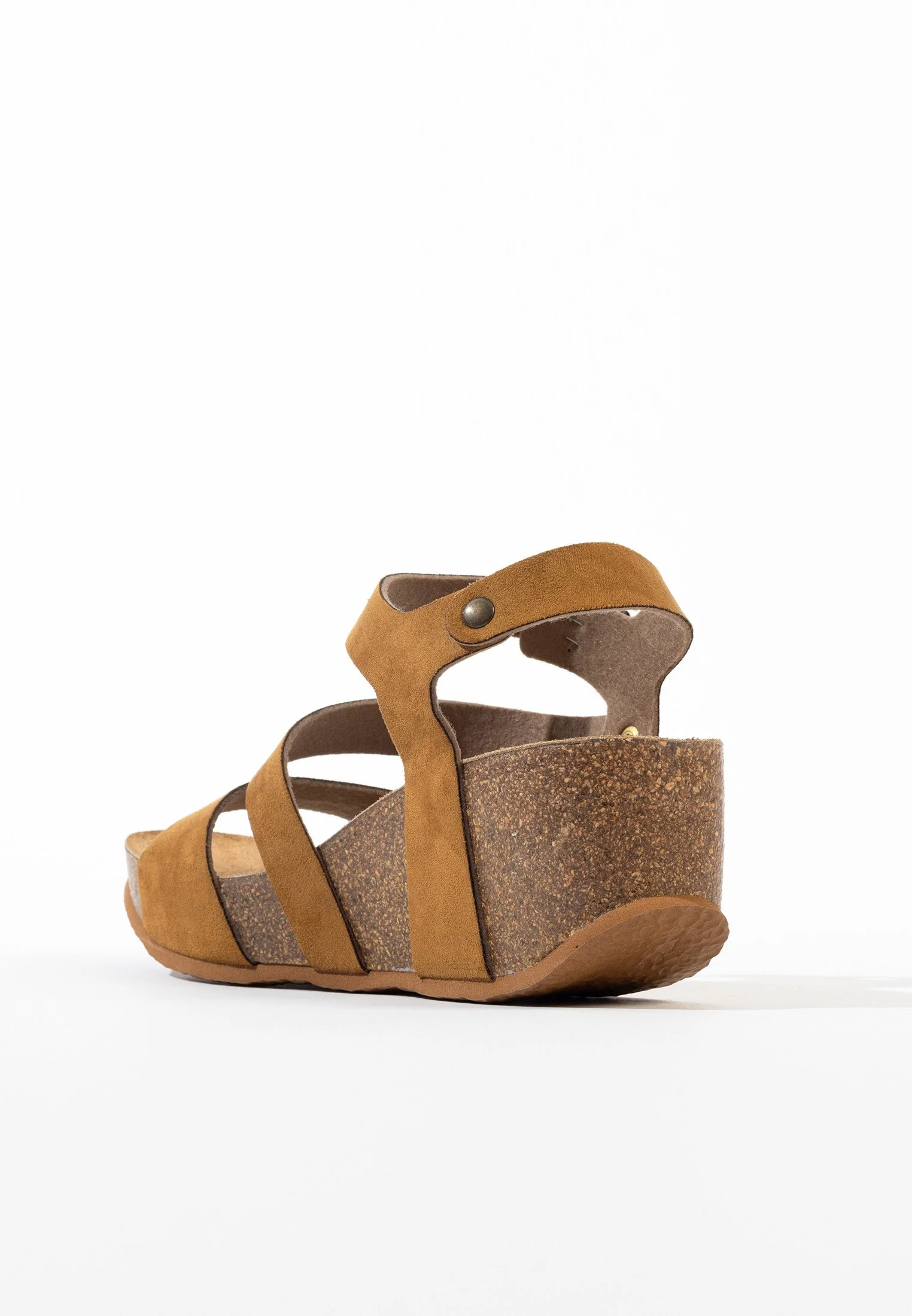 Sandales À Talons Compensés Cooma - Camel - Femme - Image 6