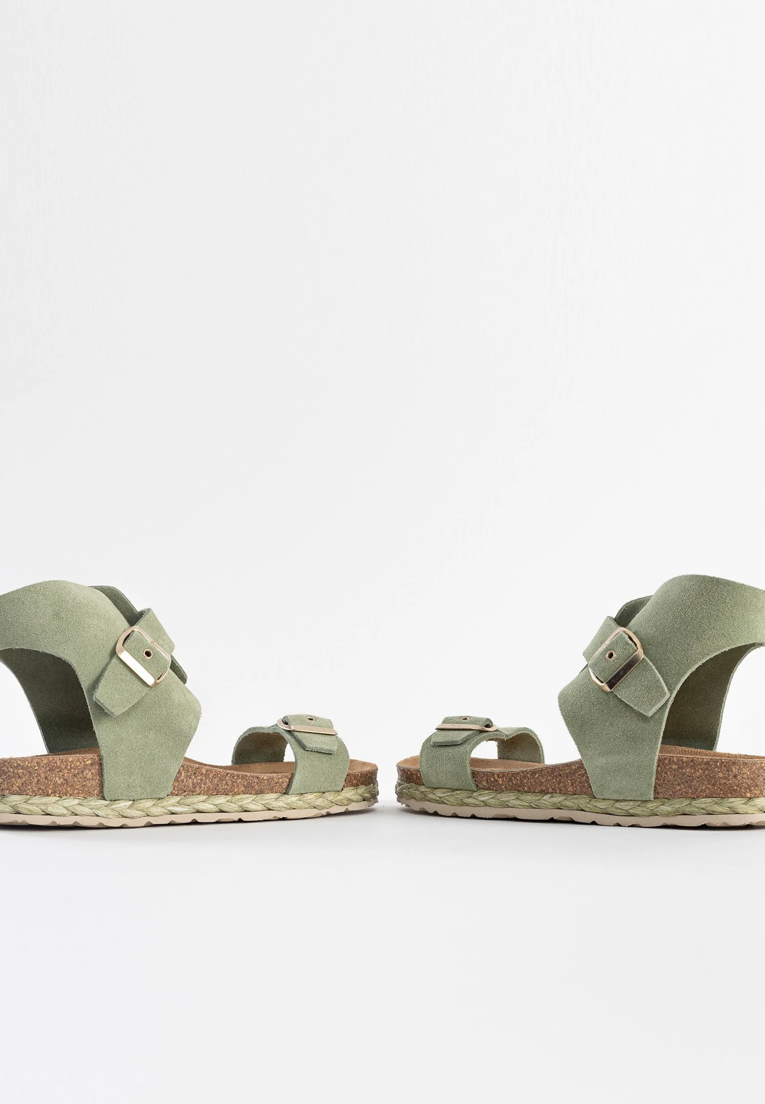 Sandales Multi-Brides Dooly - Cuir - Green - Femme - Image 2