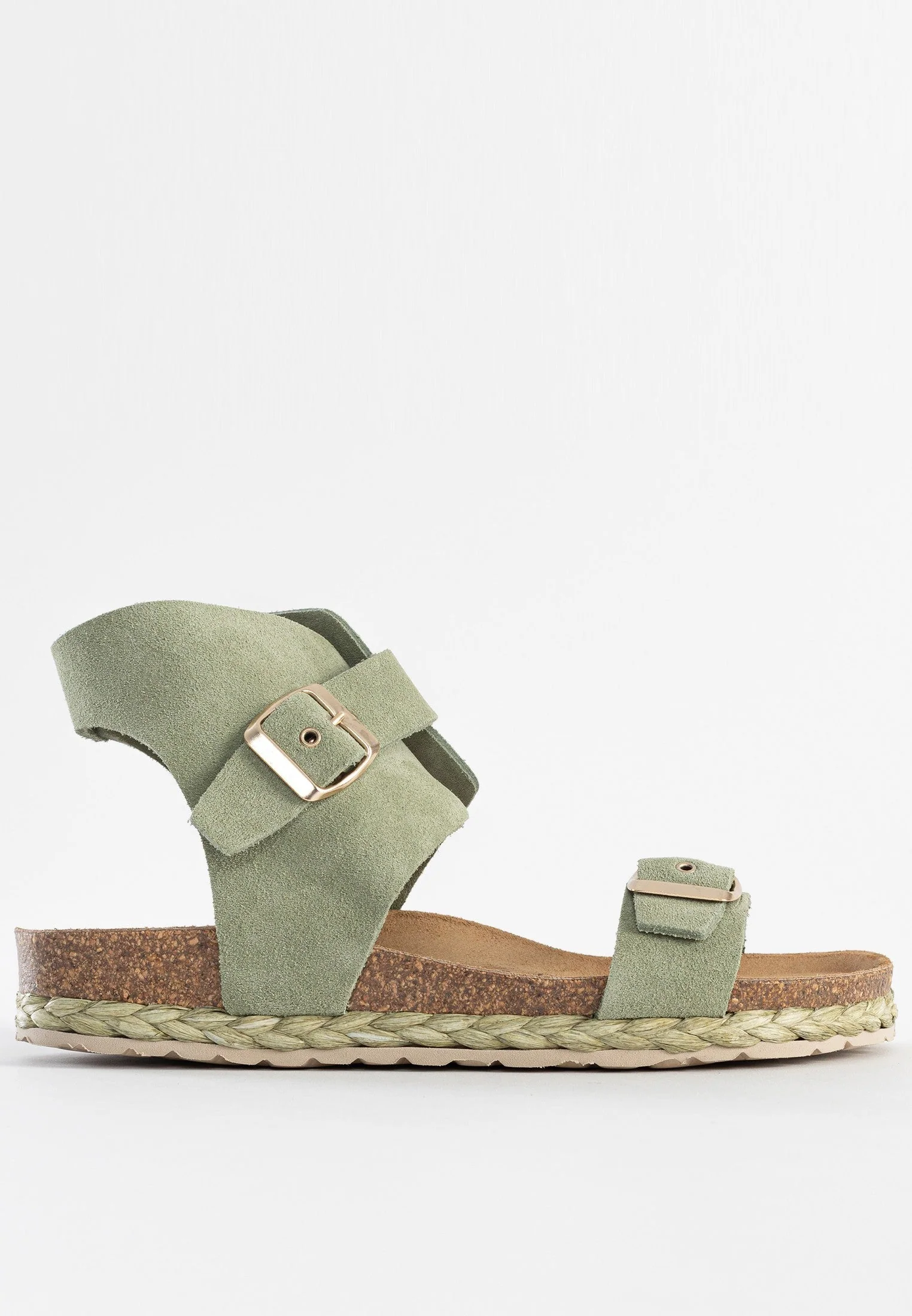 Sandales Multi-Brides Dooly - Cuir - Green - Femme - Image 3