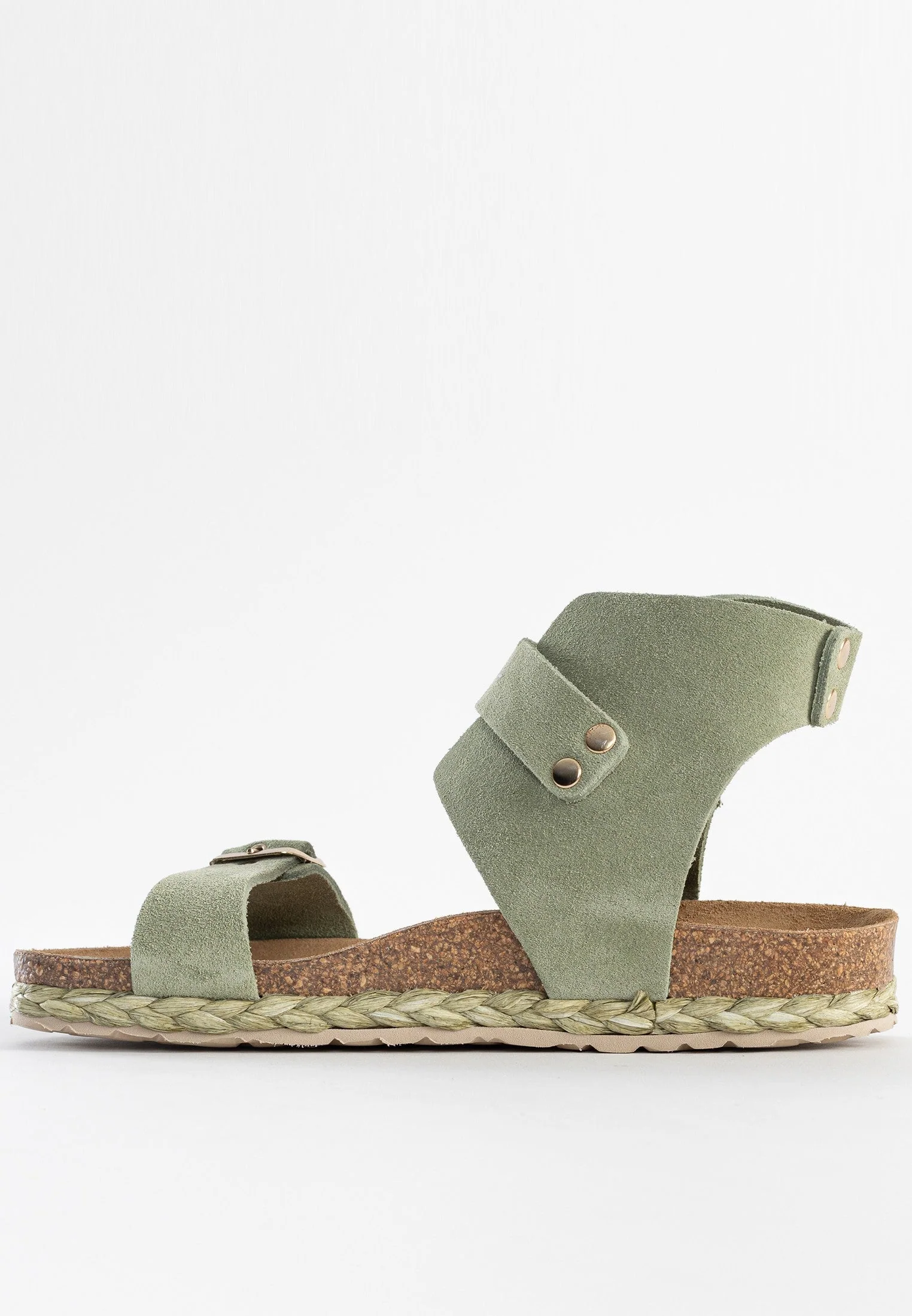 Sandales Multi-Brides Dooly - Cuir - Green - Femme - Image 5