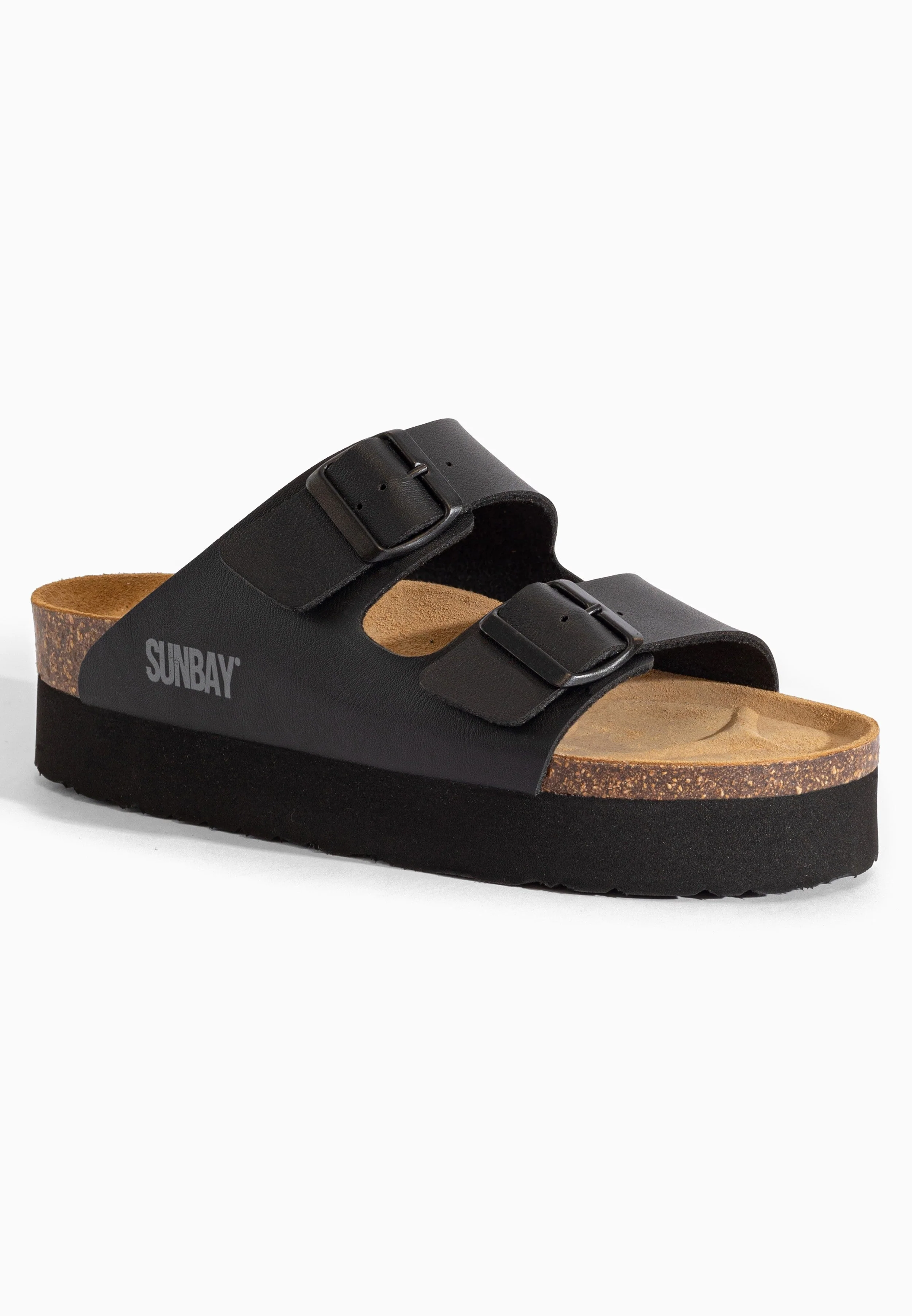 Sandales À Plateforme Edelweiss - Black - Femme - Image 2