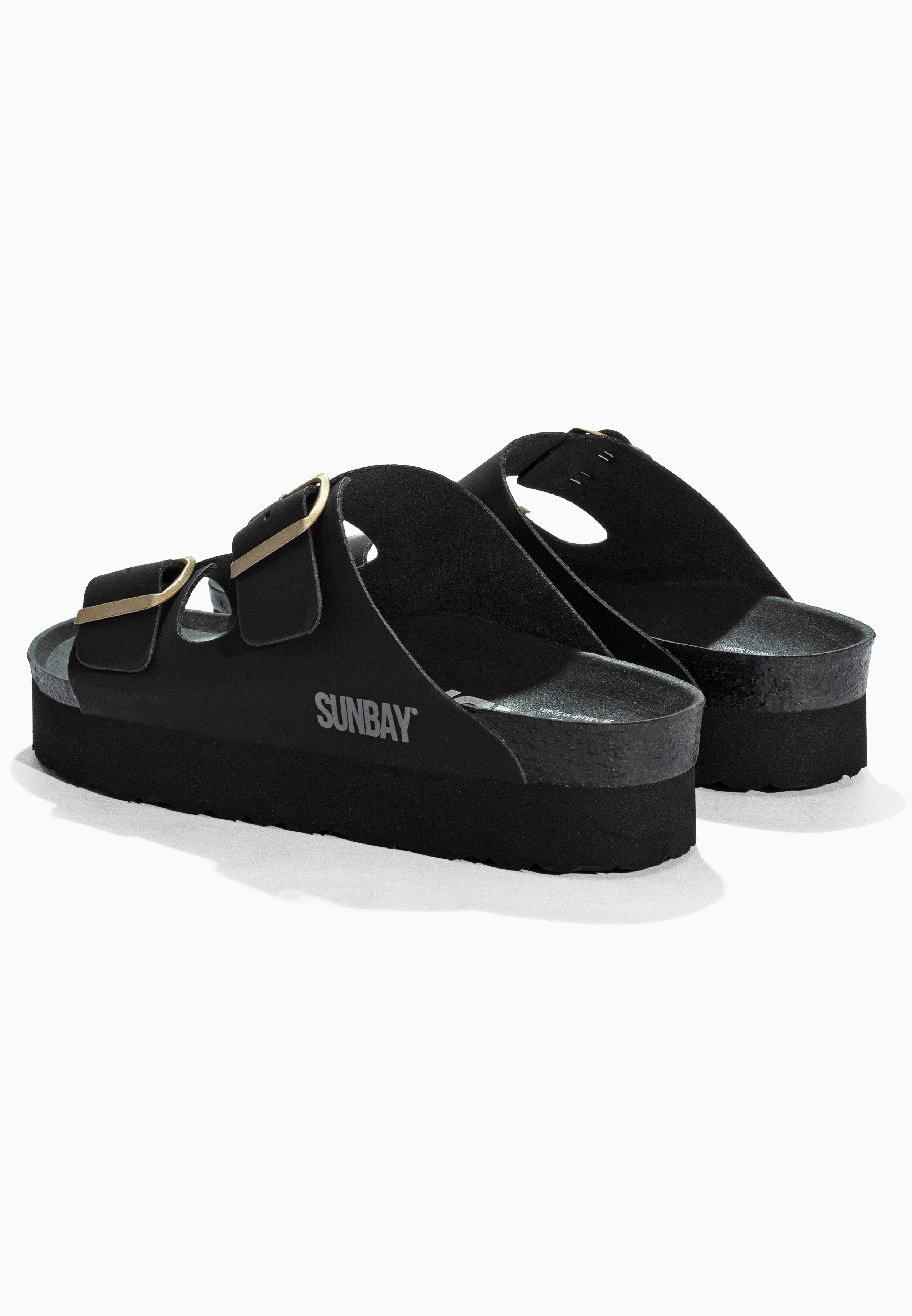 Sandales À Plateforme Edelweiss - Black - Femme - Image 6