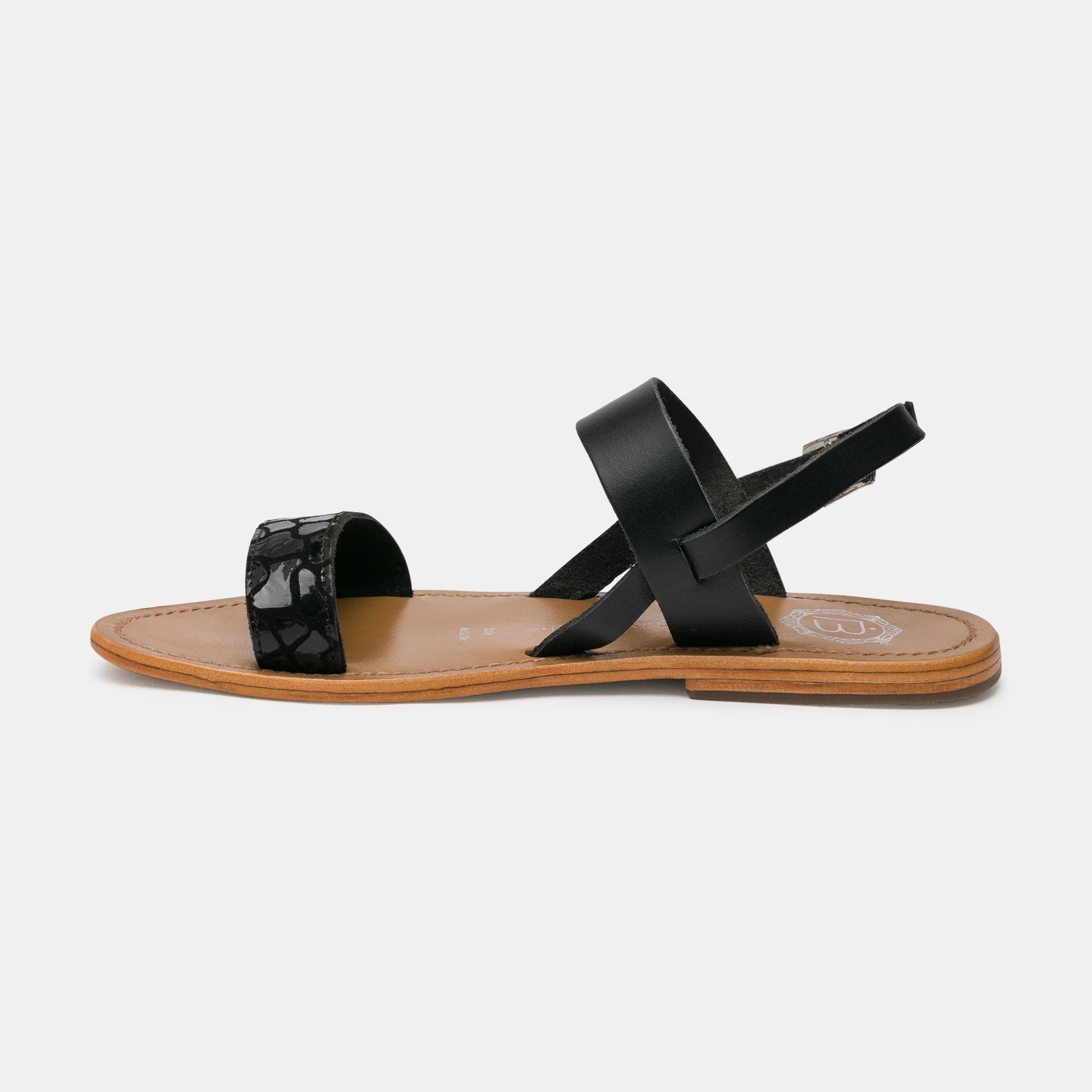 Sandales Bronx - Noir-Zèbre - Image 12