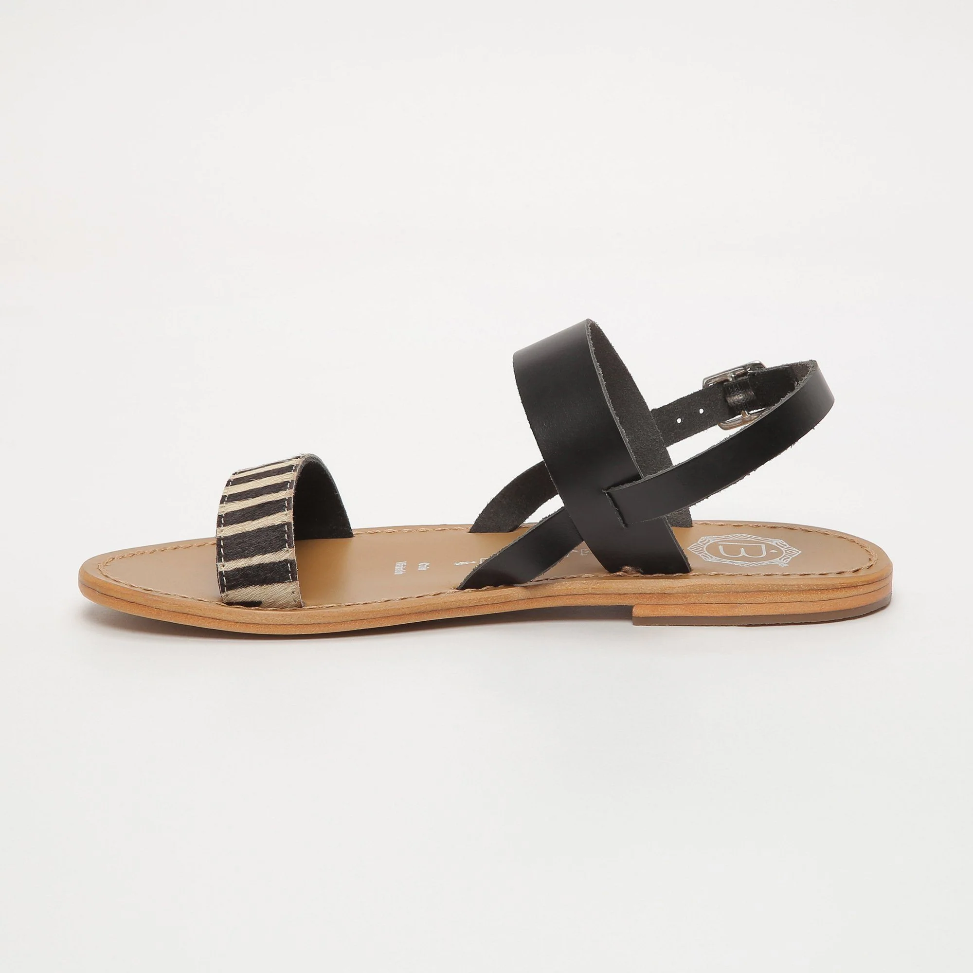 Sandales Bronx - Noir-Zèbre - Image 19