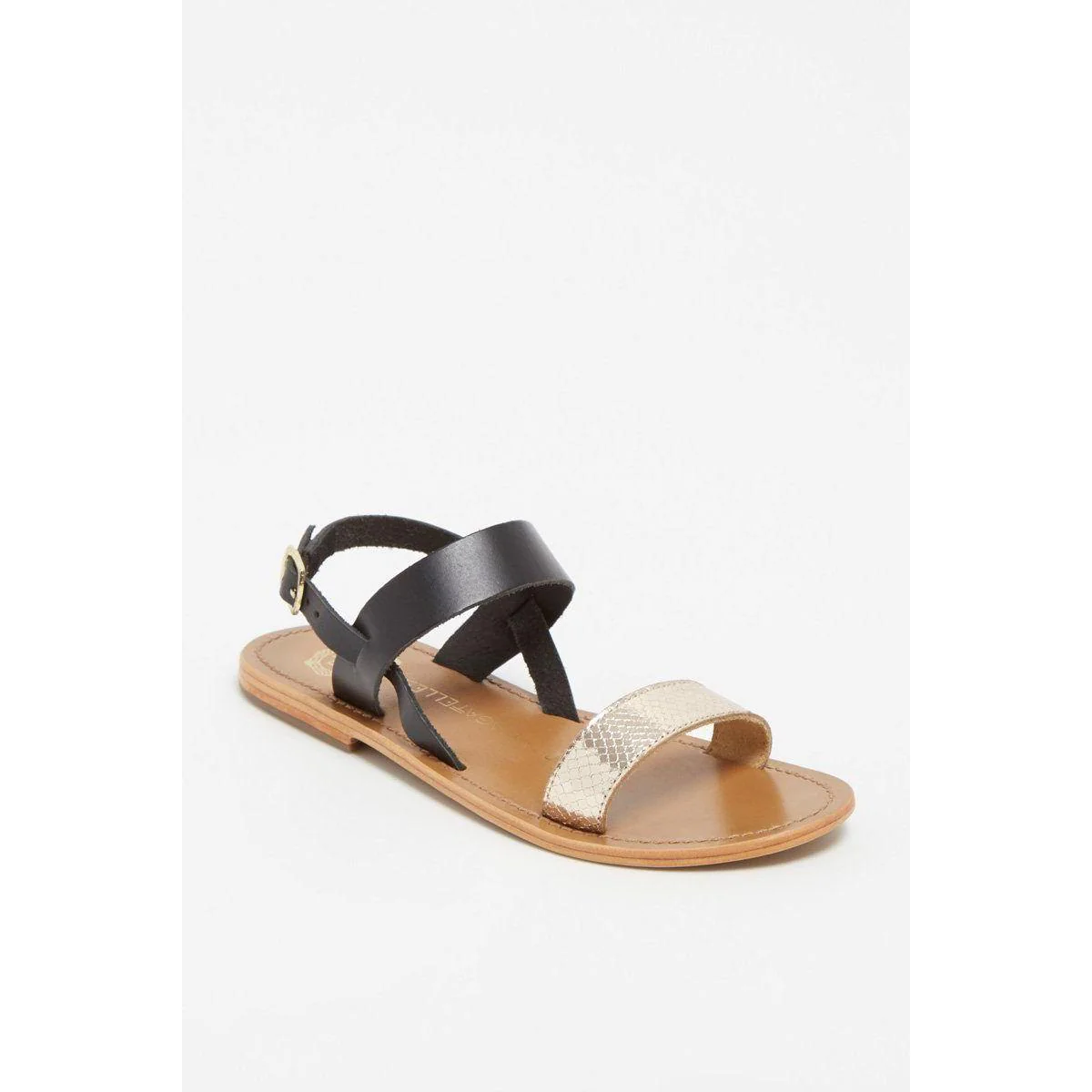 Sandales Bronx - Noir-Zèbre - Image 6