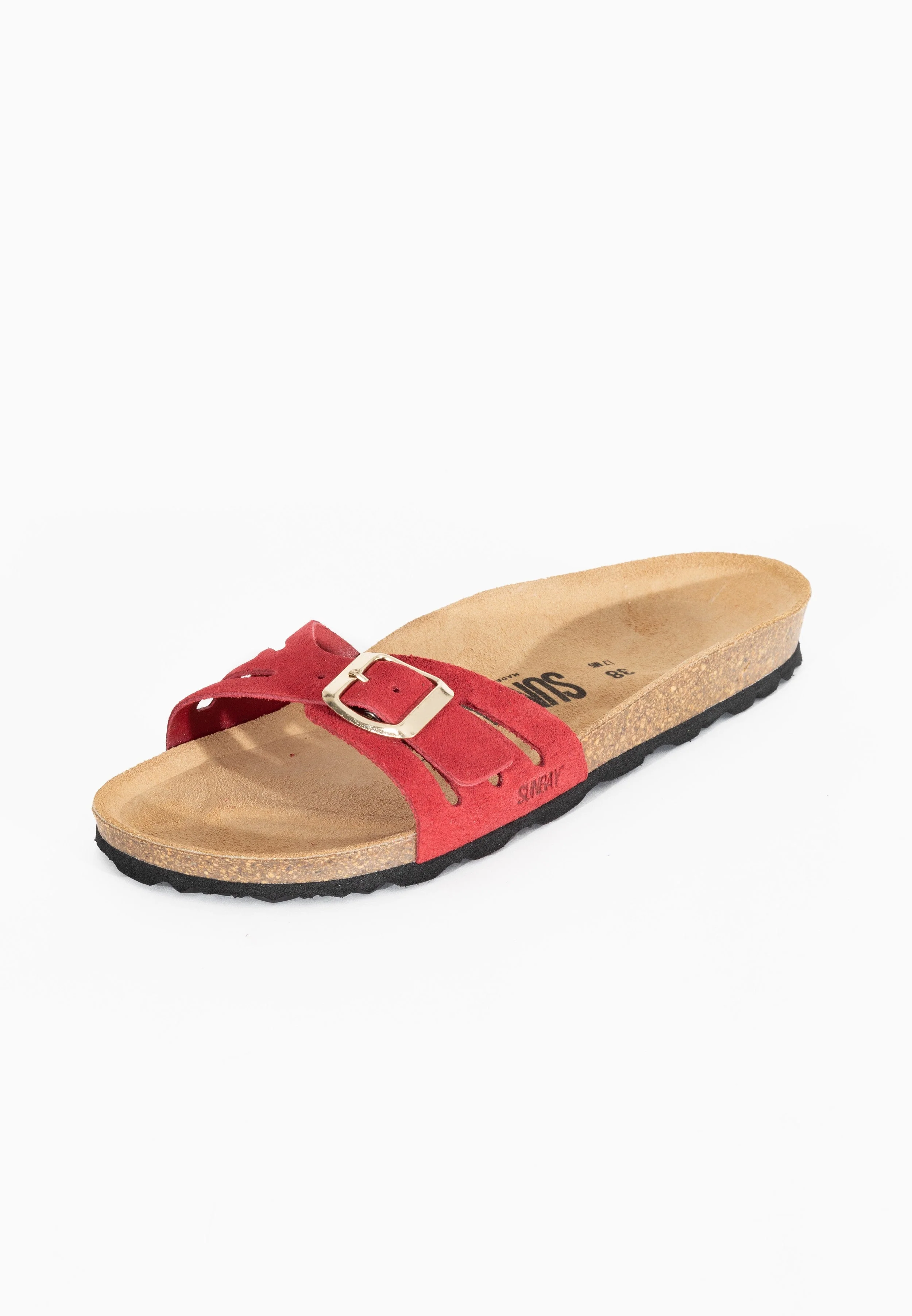 Sandales À Une Bride Freezia - Cuir - Red - Femme - Image 4