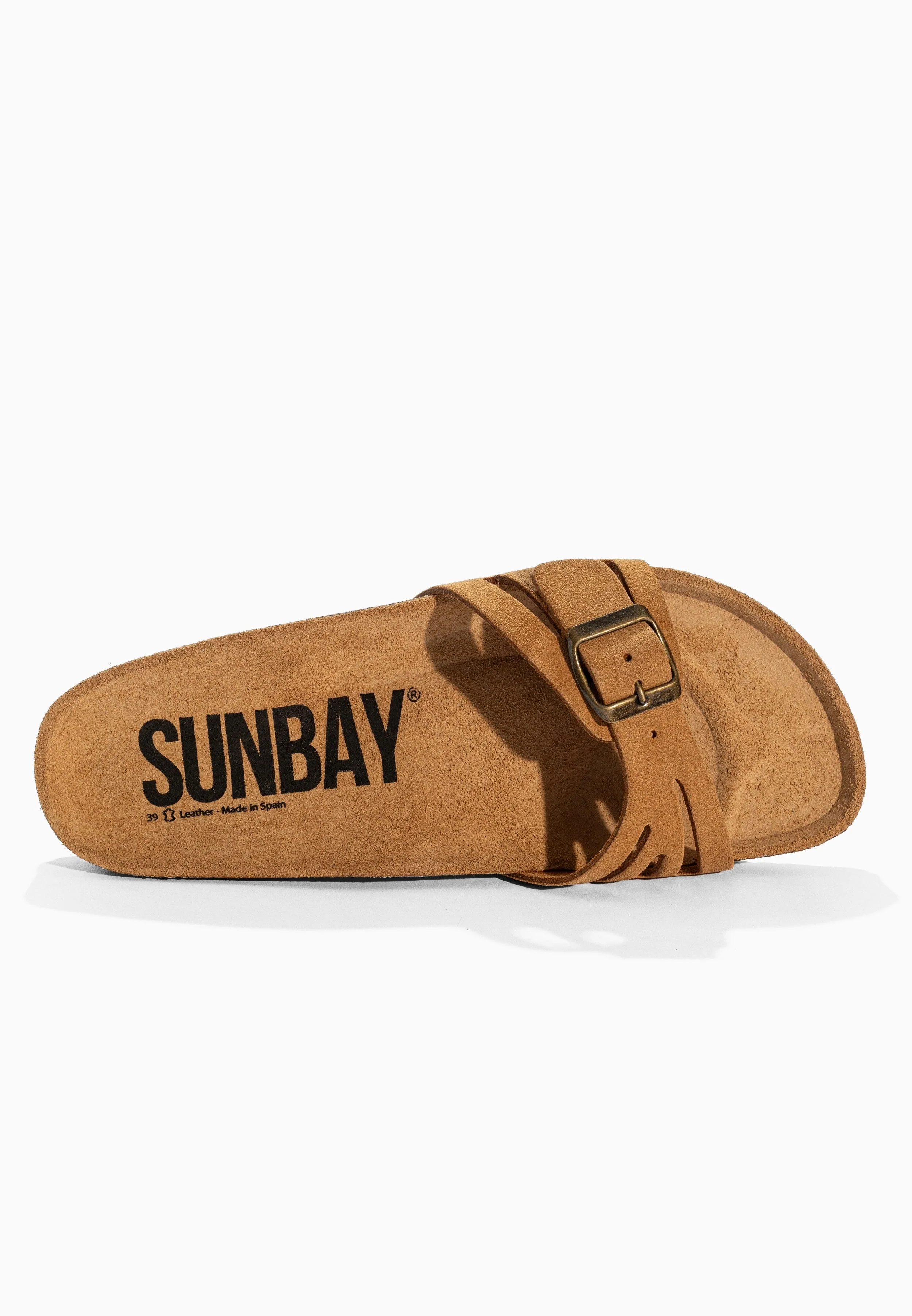 Sandales À Une Bride Freezia - Cuir - Camel - Femme - Image 5