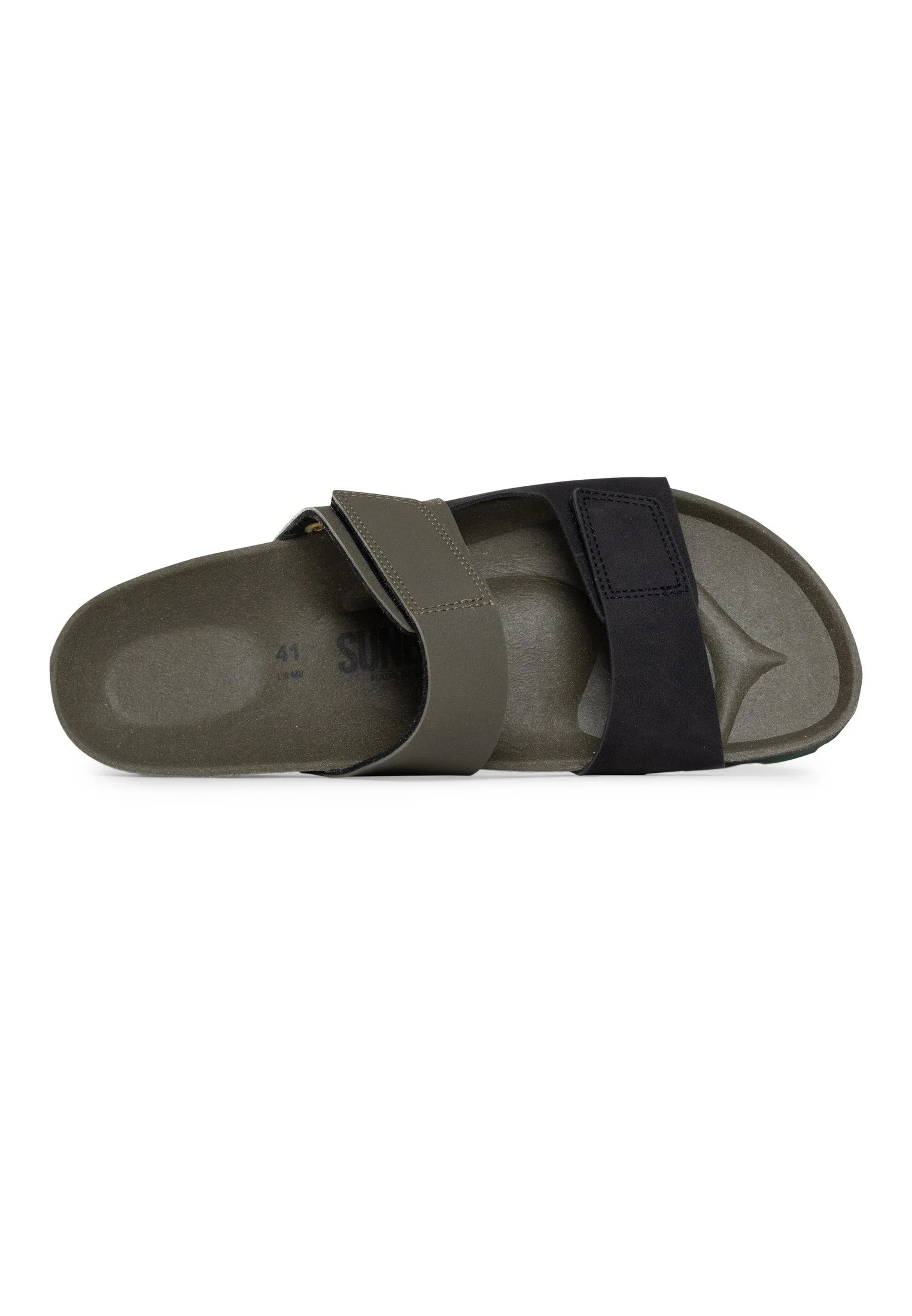 Sandales À Deux Brides Gabin - Kaki/Black - Homme - Image 4
