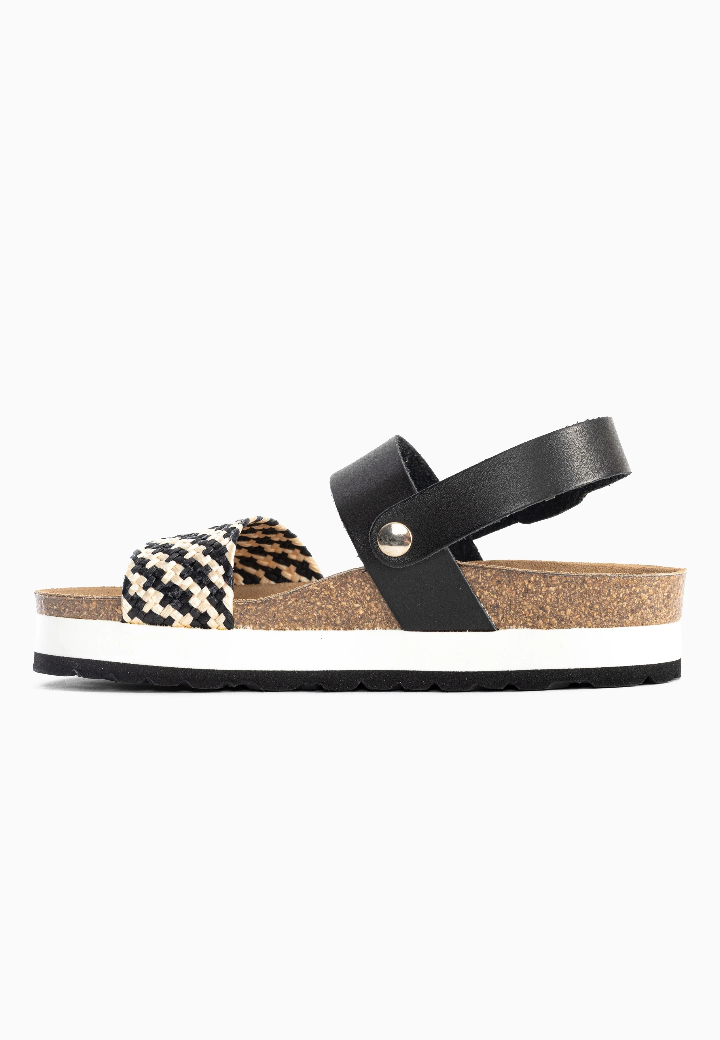Sandales À Plateforme Galong - Black/Gold - Femme - Image 2