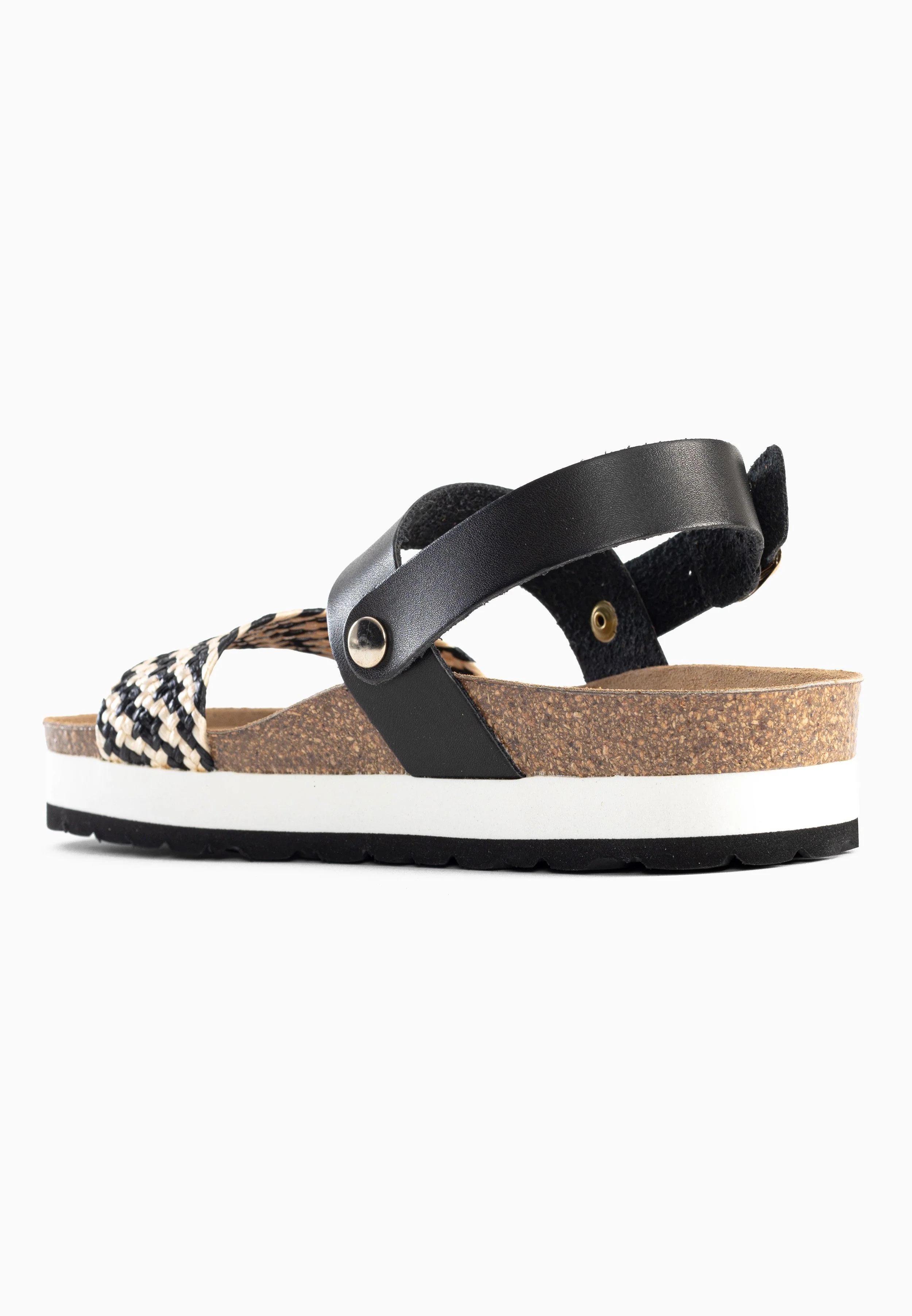 Sandales À Plateforme Galong - Black/Gold - Femme - Image 3