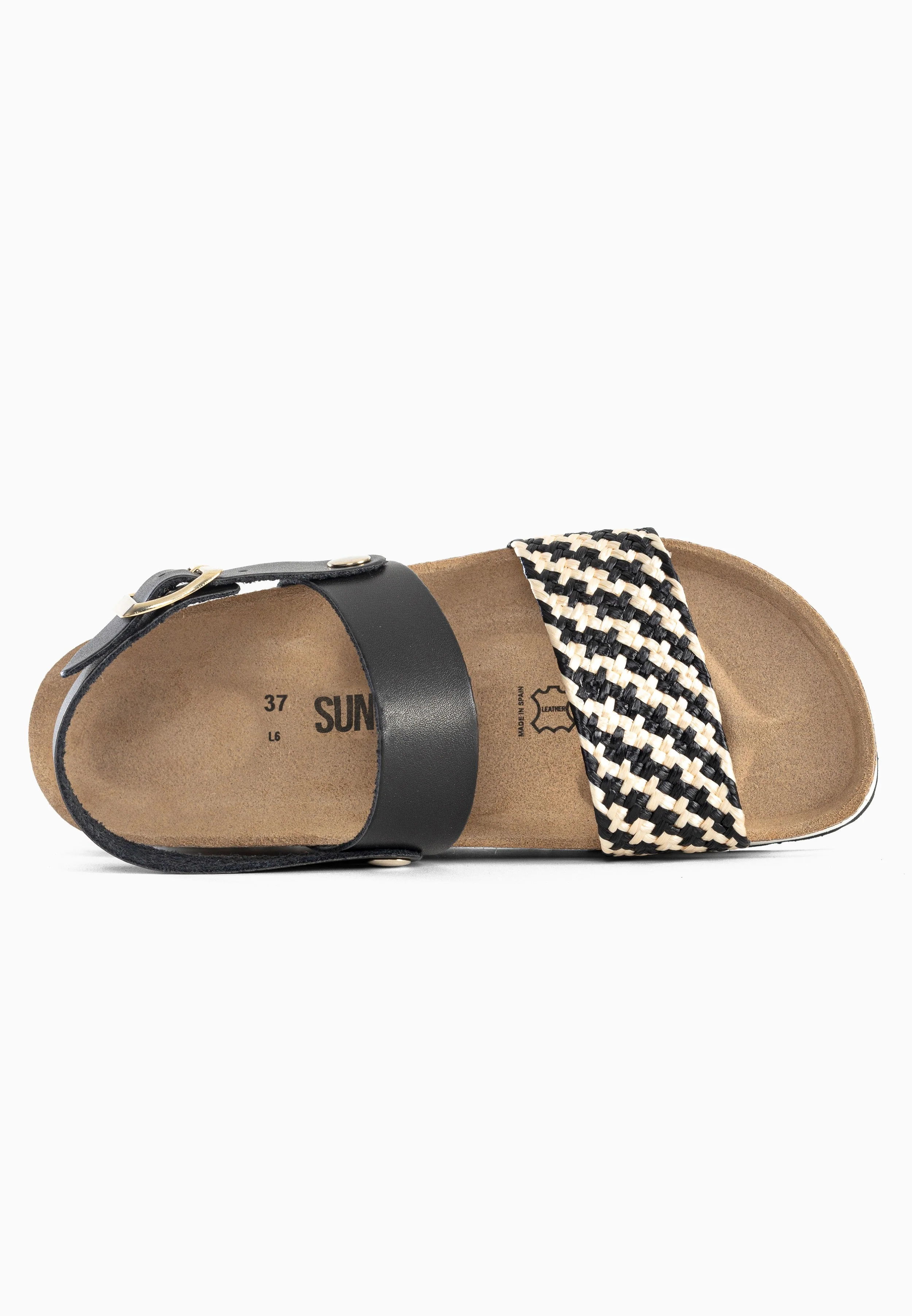 Sandales À Plateforme Galong - Black/Gold - Femme - Image 4