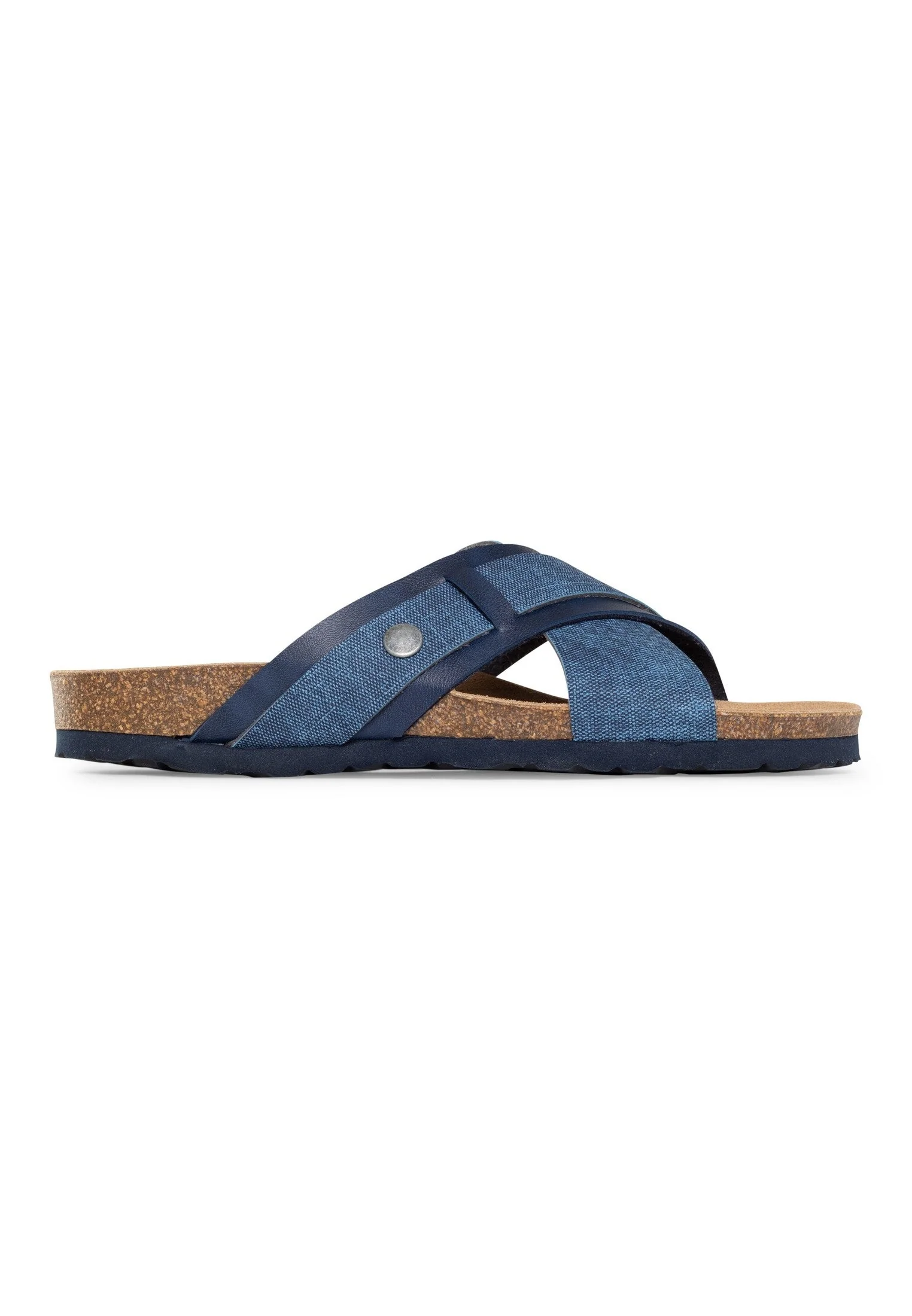 Sandales À Deux Brides Giovani - Navy - Homme - Image 2