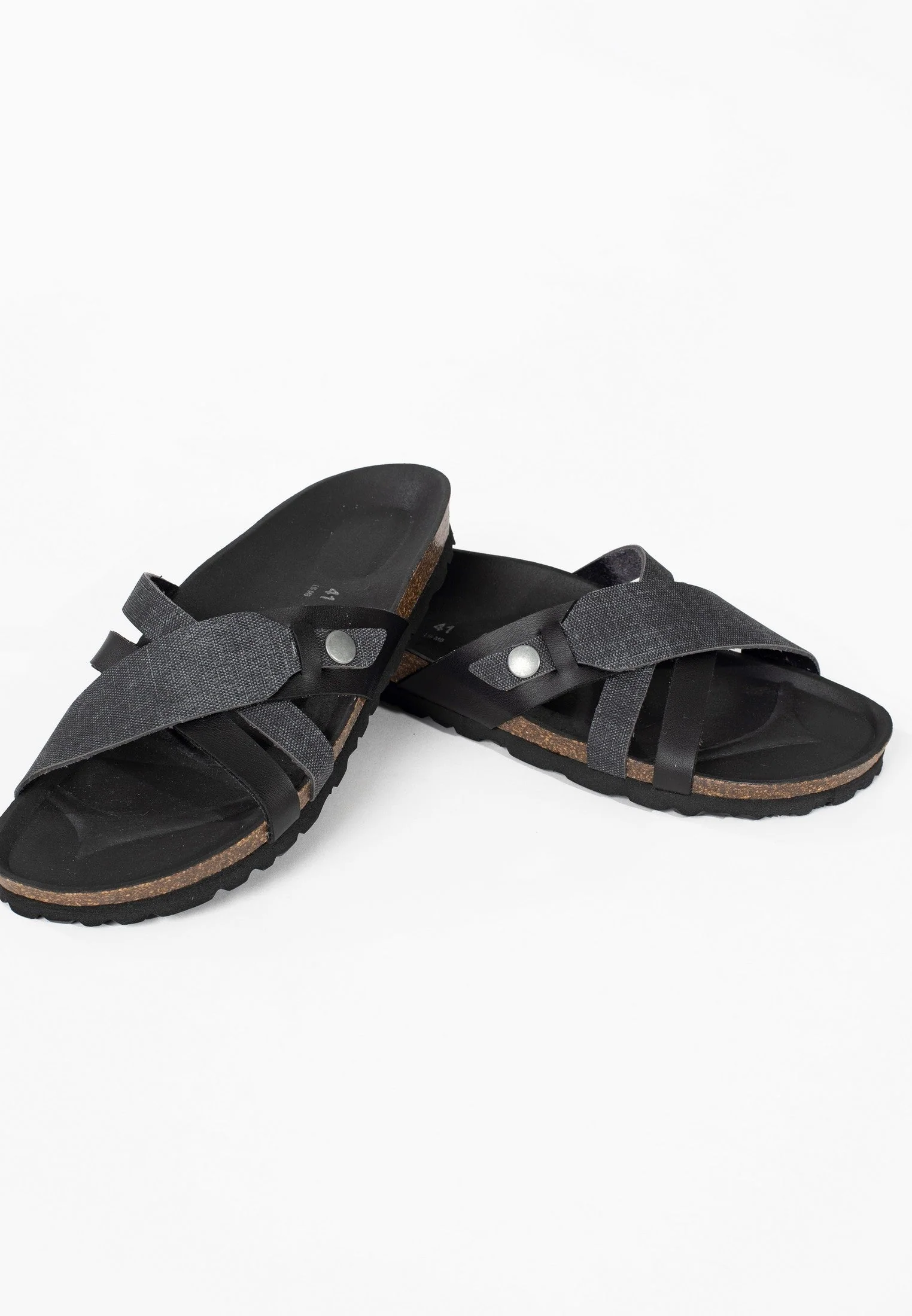 Sandales À Deux Brides Gratien - Black - Homme - Image 2