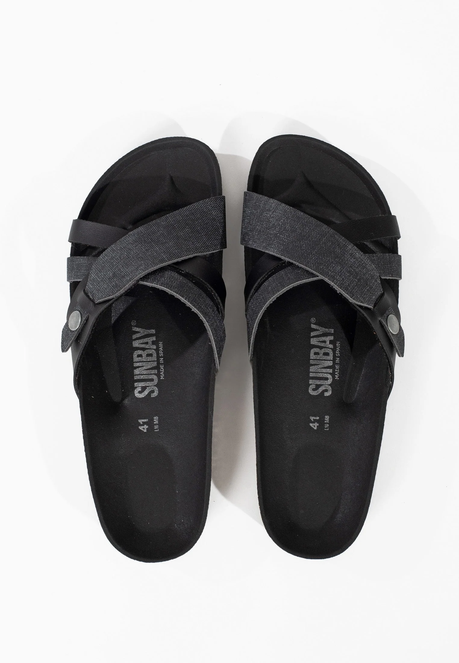 Sandales À Deux Brides Gratien - Black - Homme - Image 3