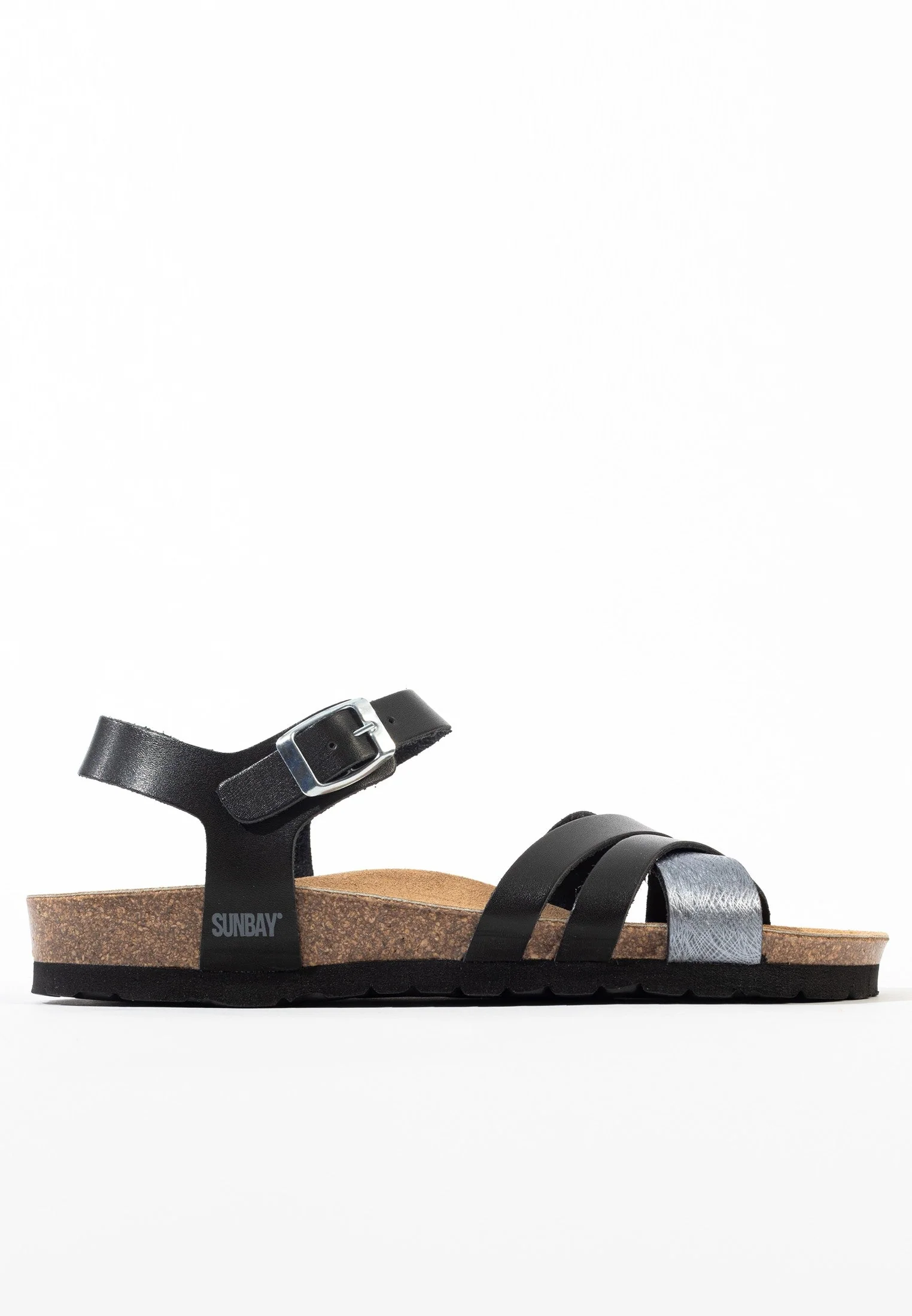Sandales Multi-Brides Griffith - Black/Pewter - Femme - Image 4