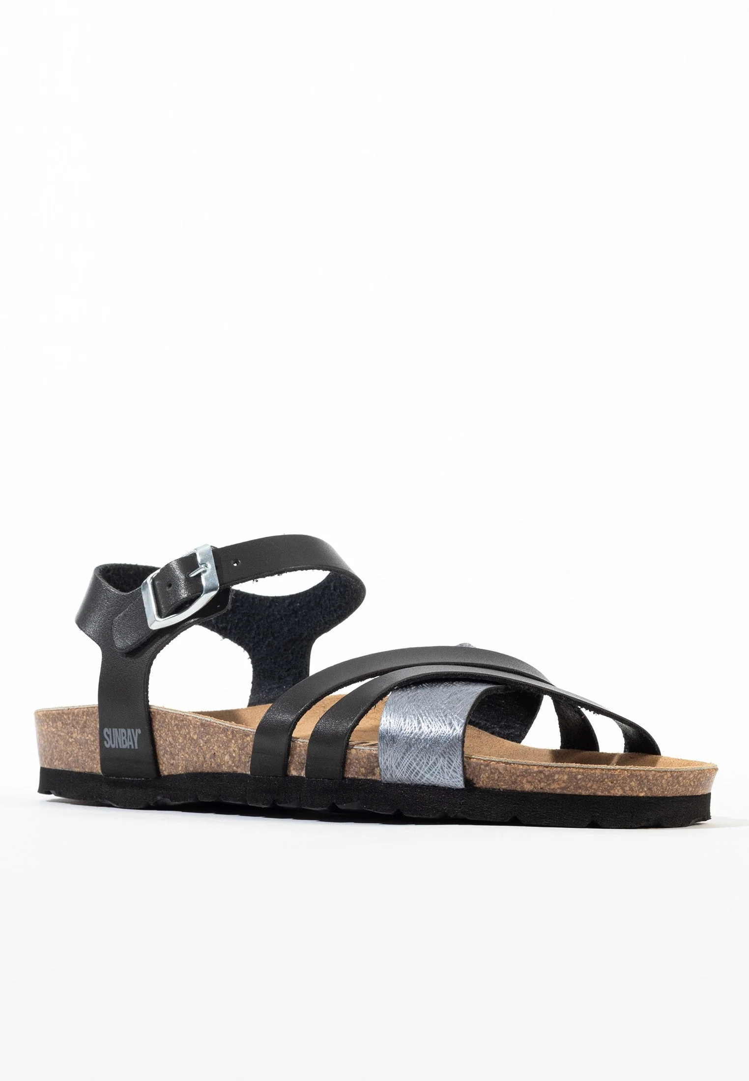 Sandales Multi-Brides Griffith - Black/Pewter - Femme - Image 5