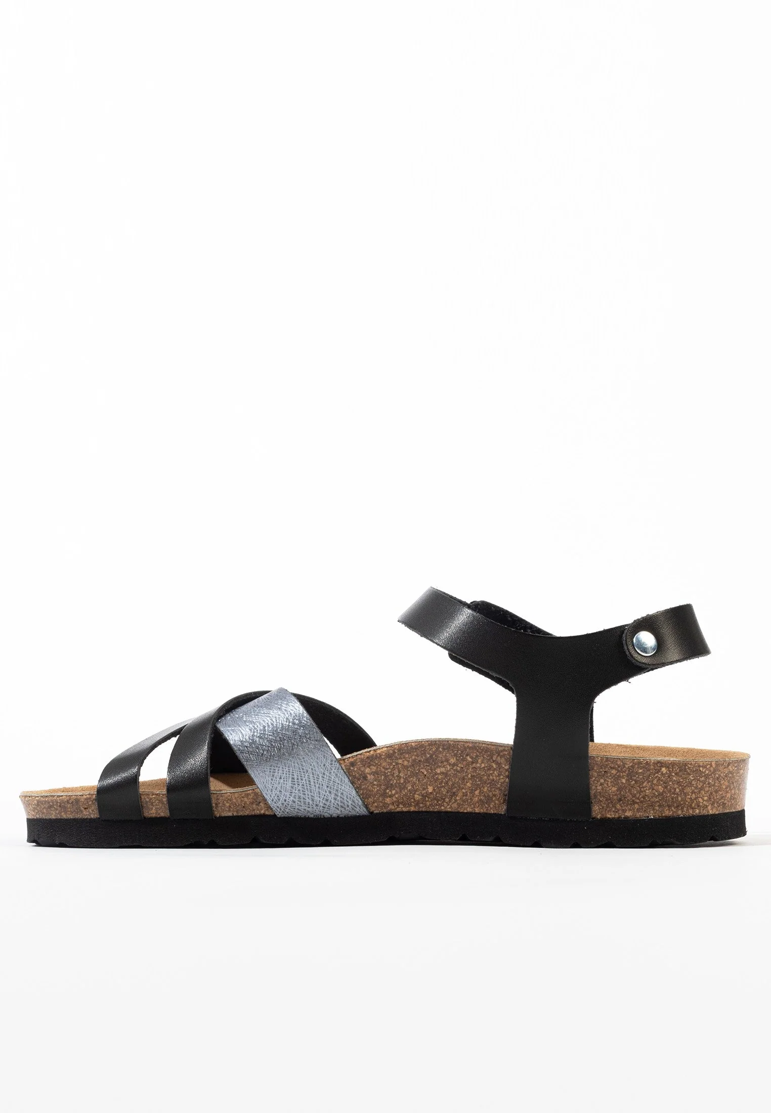 Sandales Multi-Brides Griffith - Black/Pewter - Femme - Image 7
