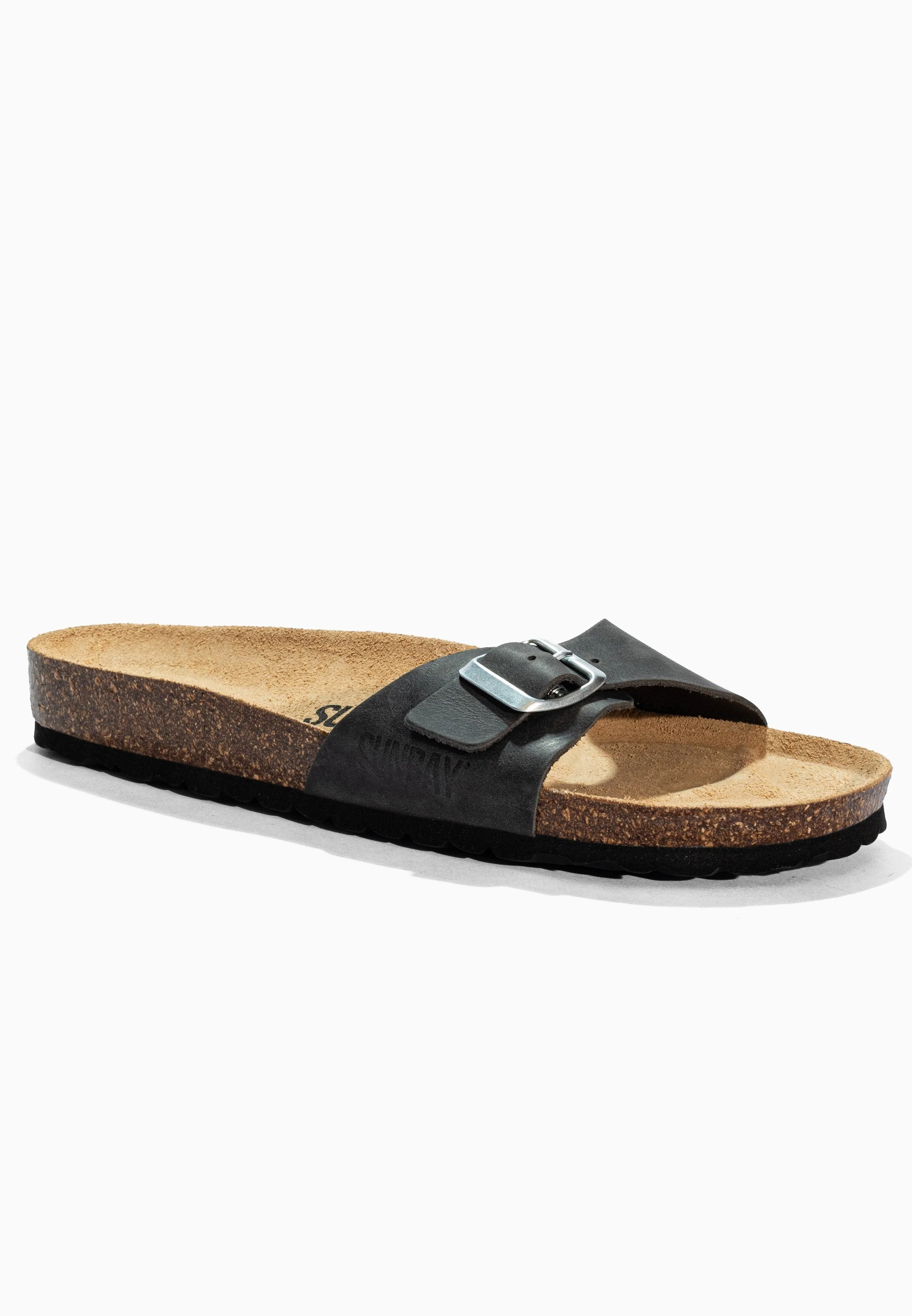 Sandales À Une Bride Jasmin - Cuir - Anthracite - Femme - Image 2