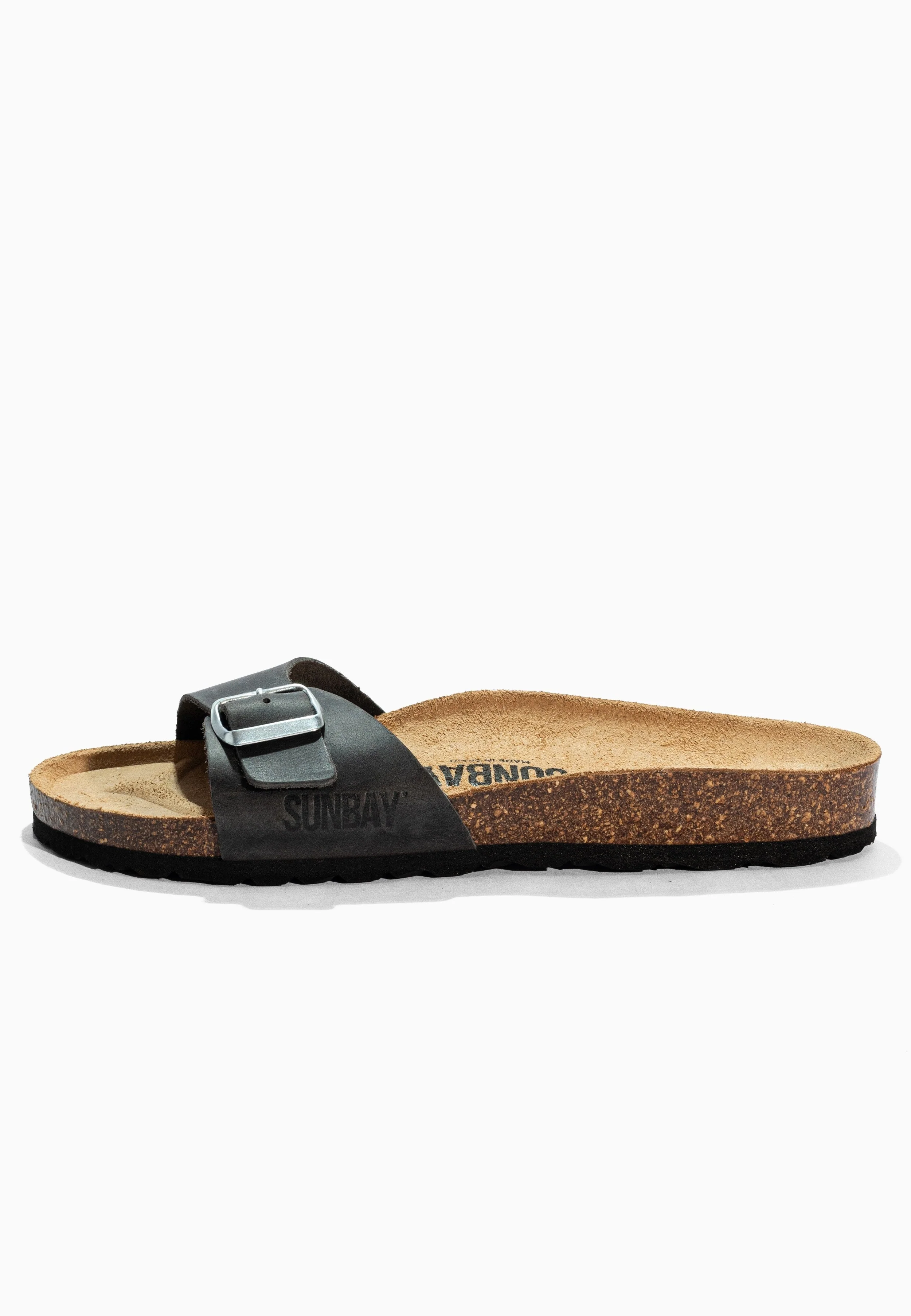 Sandales À Une Bride Jasmin - Cuir - Anthracite - Femme - Image 3