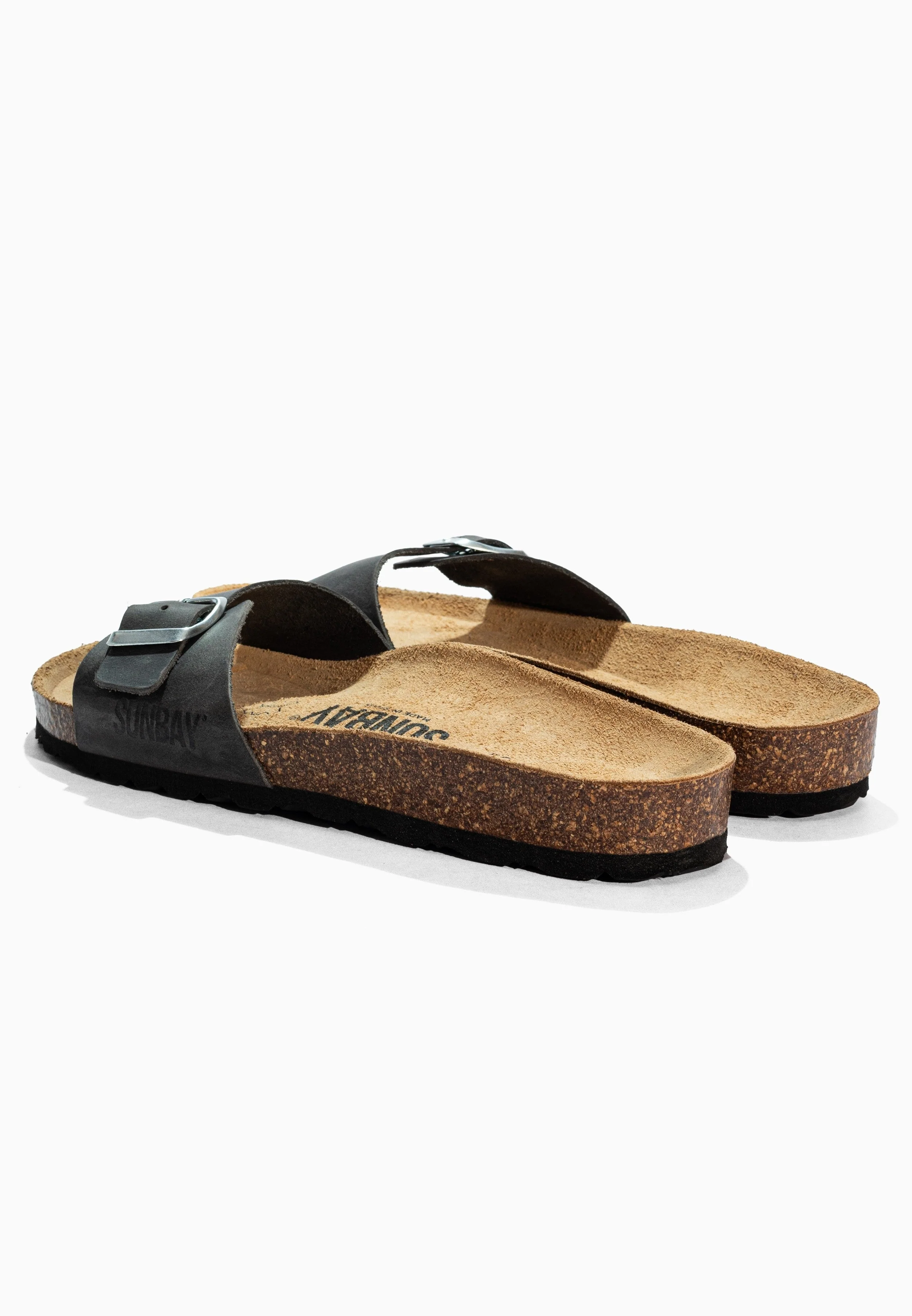 Sandales À Une Bride Jasmin - Cuir - Anthracite - Femme - Image 6