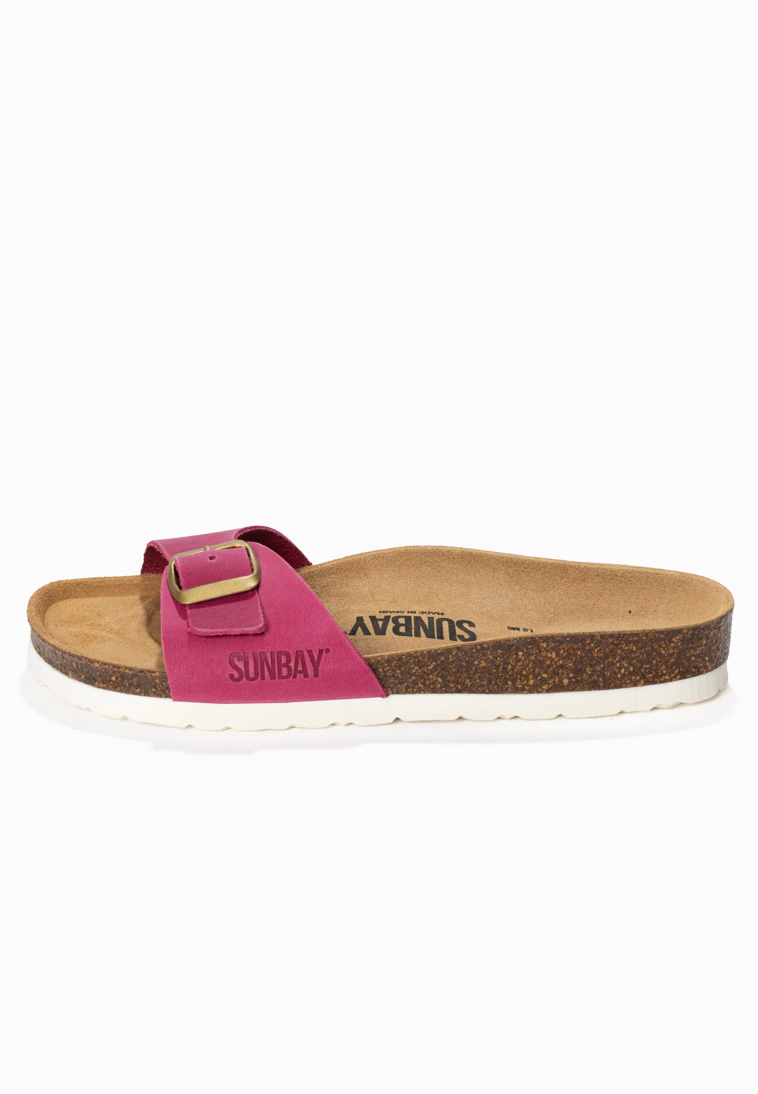 Sandales À Une Bride Jasmin - Cuir - Fuchsia - Femme - Image 3