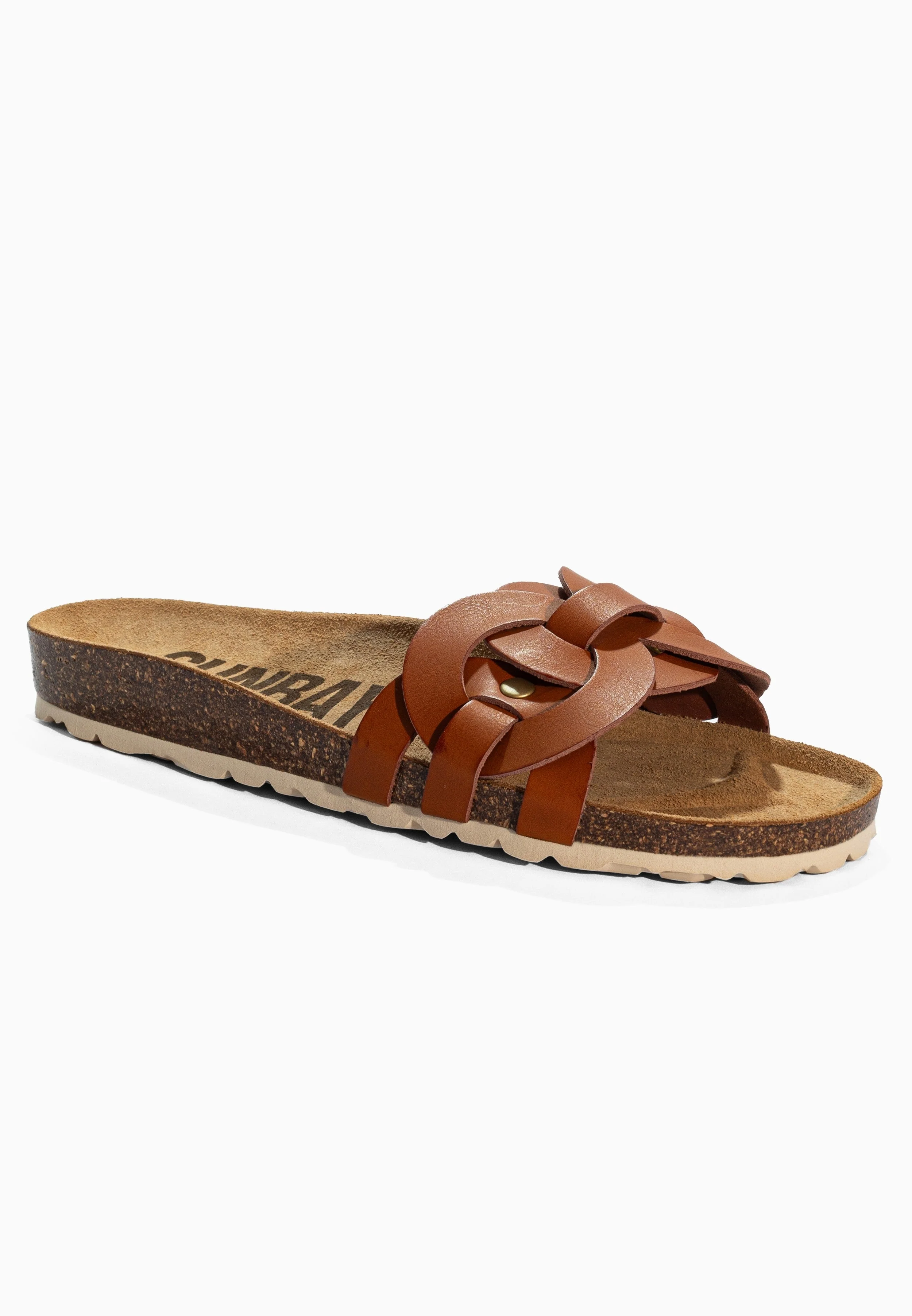 Sandales À Une Bride Lazuli - Cuir - Camel - Femme - Image 2