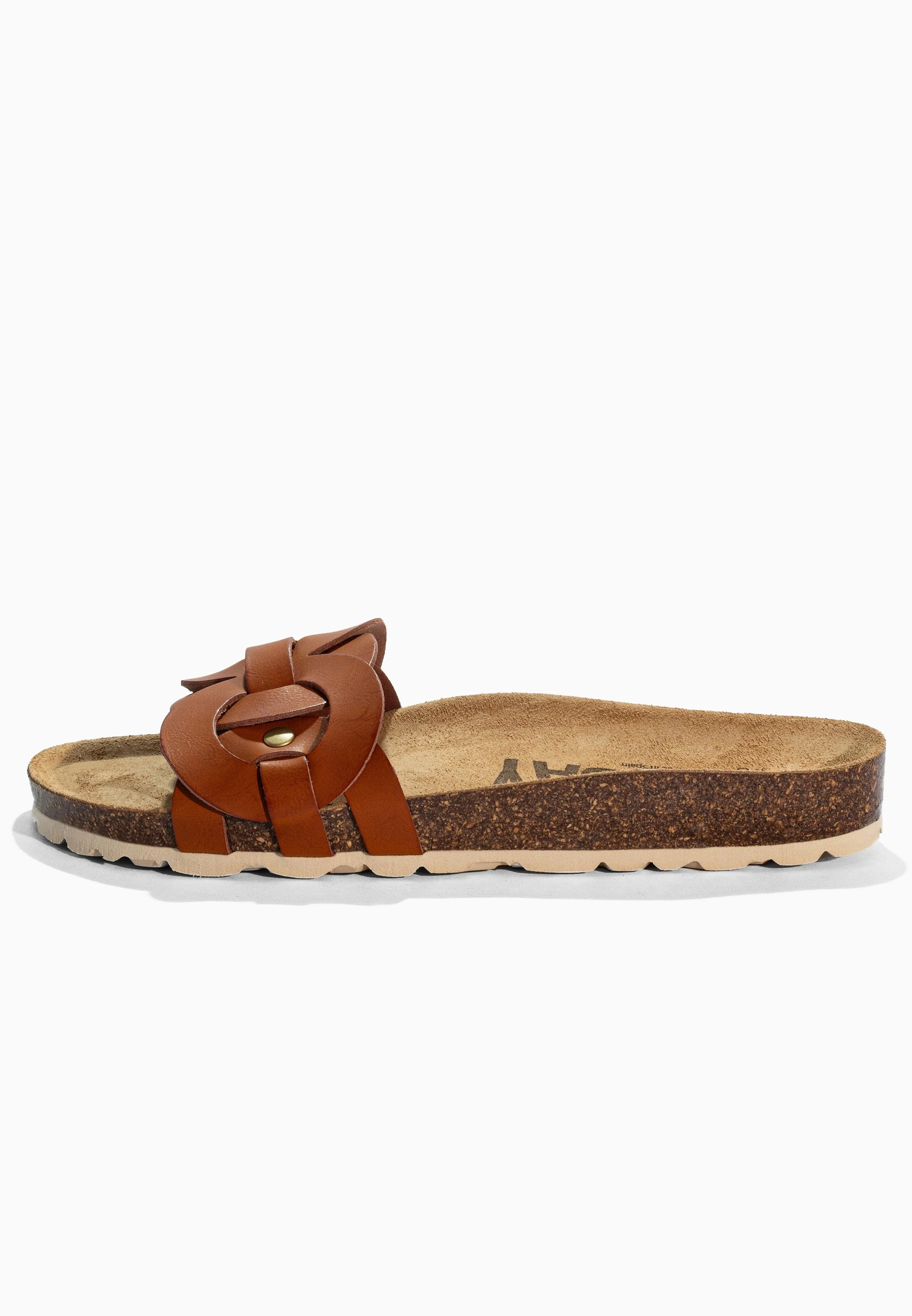 Sandales À Une Bride Lazuli - Cuir - Camel - Femme - Image 3