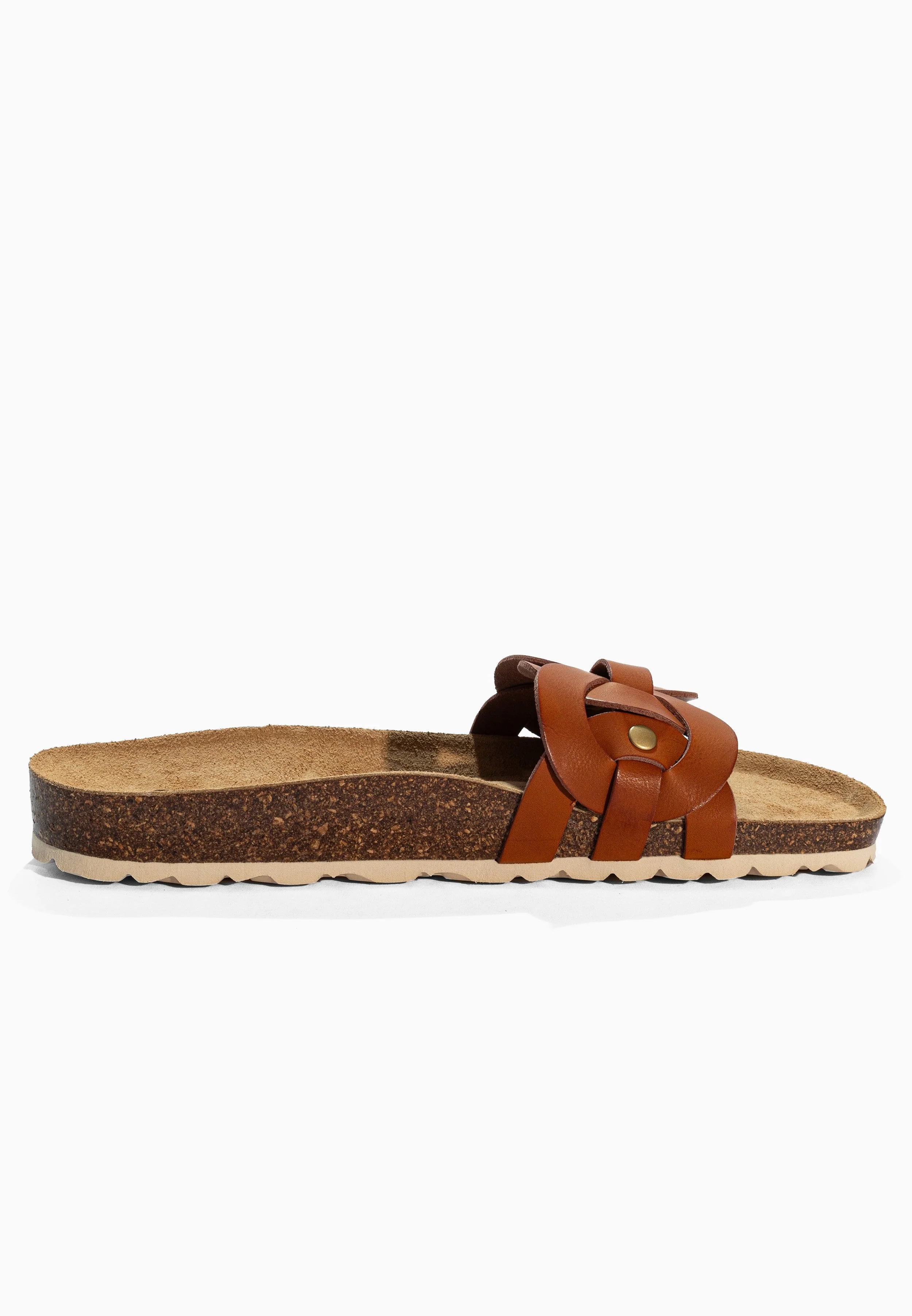 Sandales À Une Bride Lazuli - Cuir - Camel - Femme - Image 4