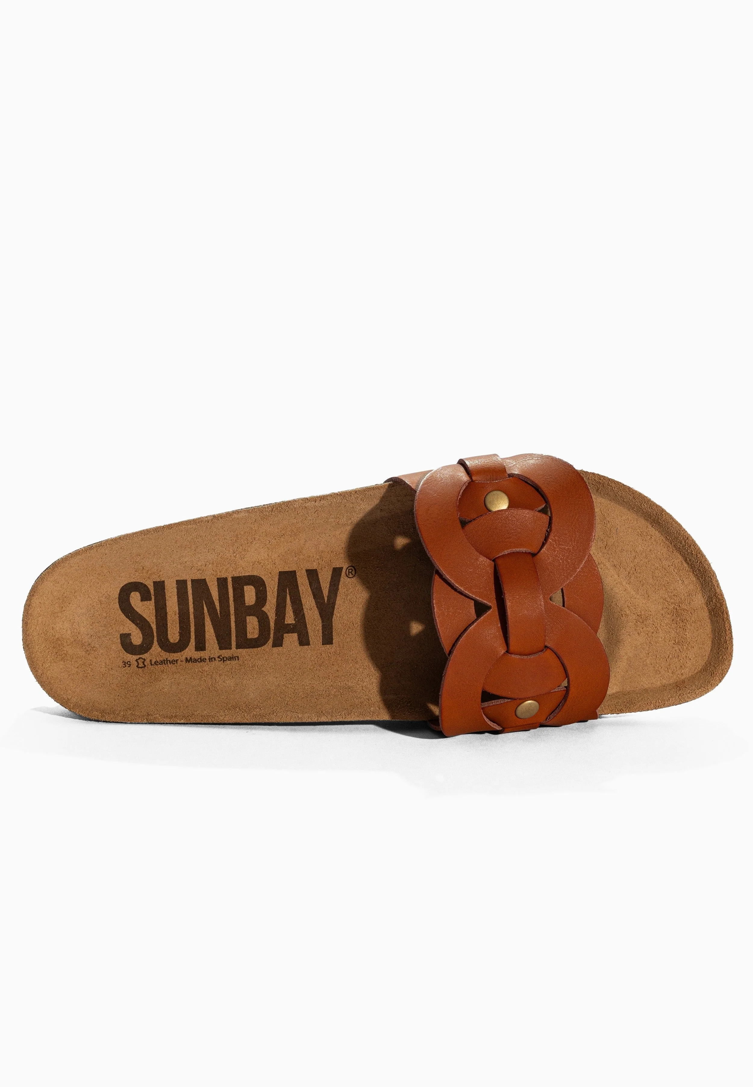 Sandales À Une Bride Lazuli - Cuir - Camel - Femme - Image 5
