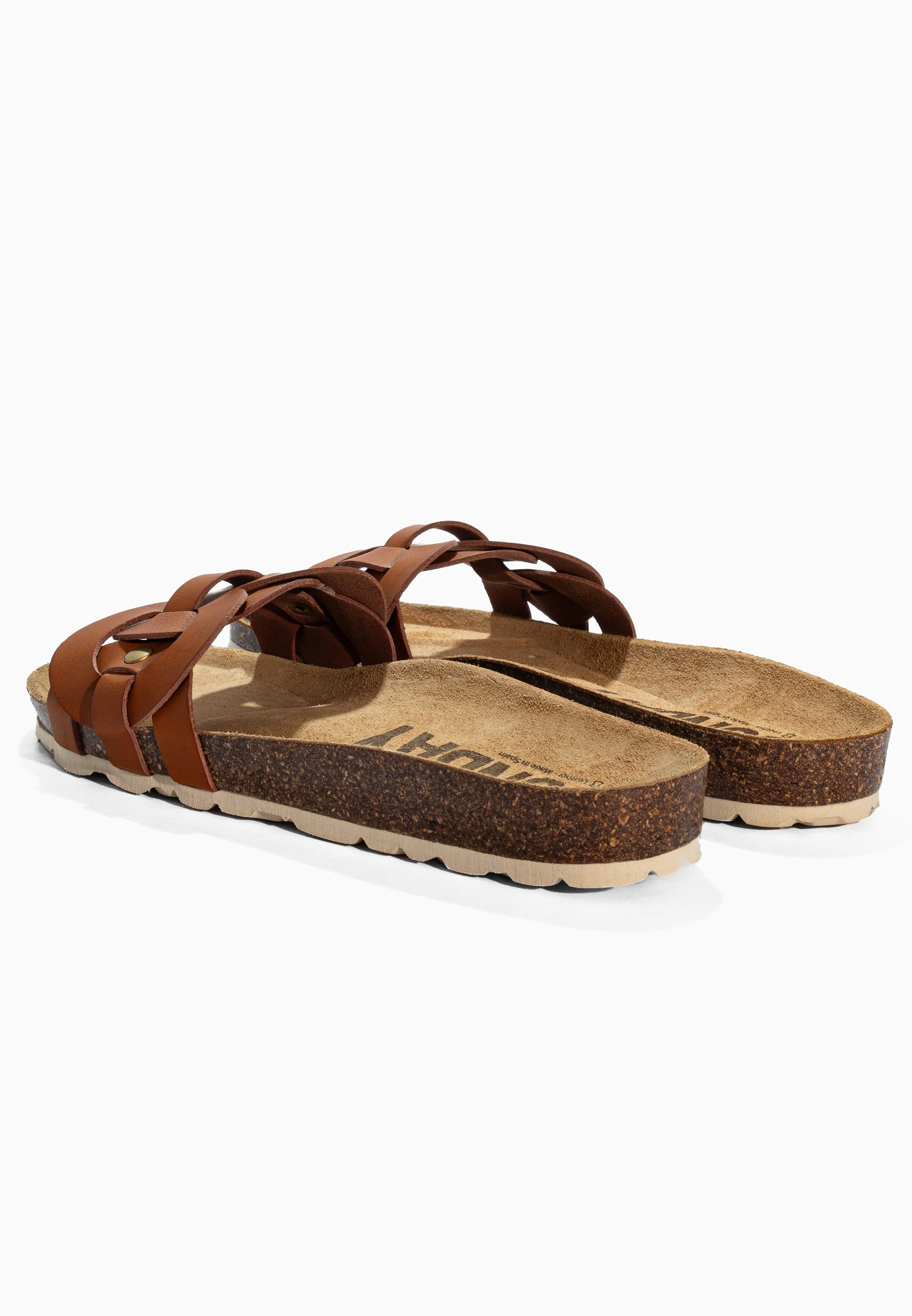 Sandales À Une Bride Lazuli - Cuir - Camel - Femme - Image 6