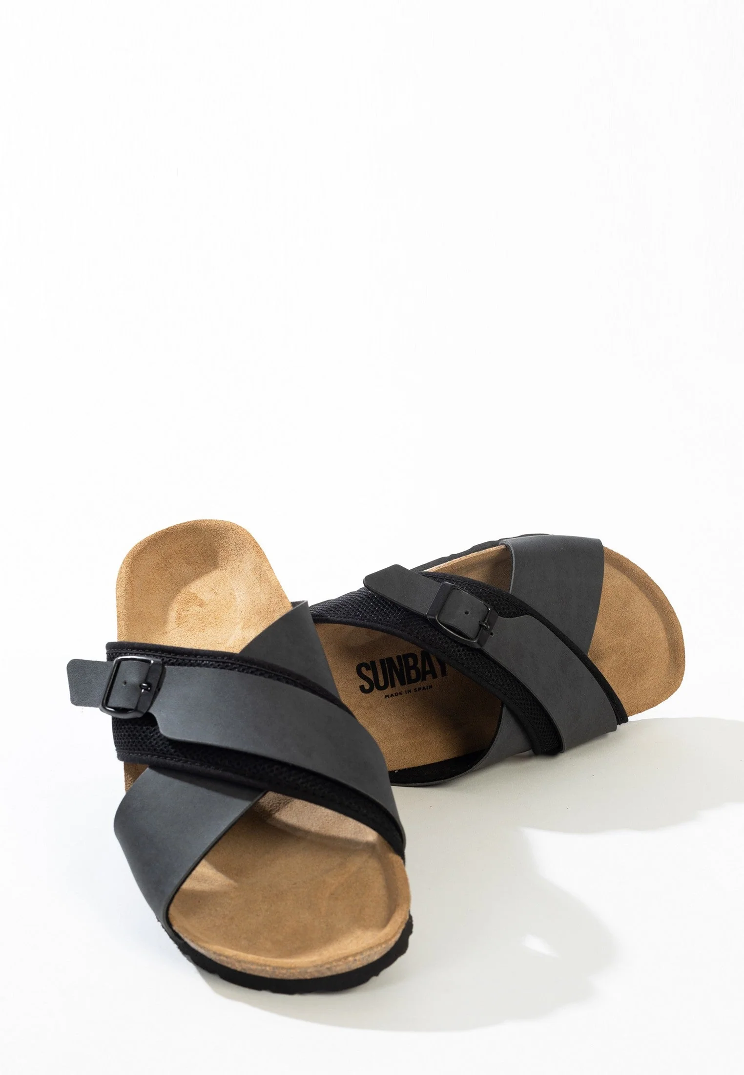 Sandales À Deux Brides Lujan - Black/Dark Grey - Homme - Image 2