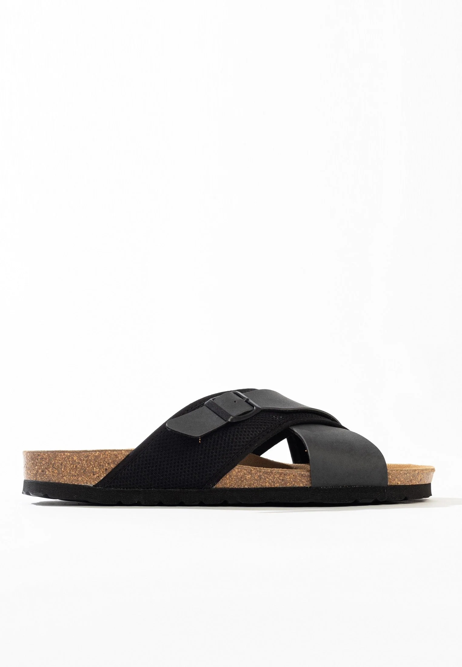 Sandales À Deux Brides Lujan - Black/Dark Grey - Homme - Image 4