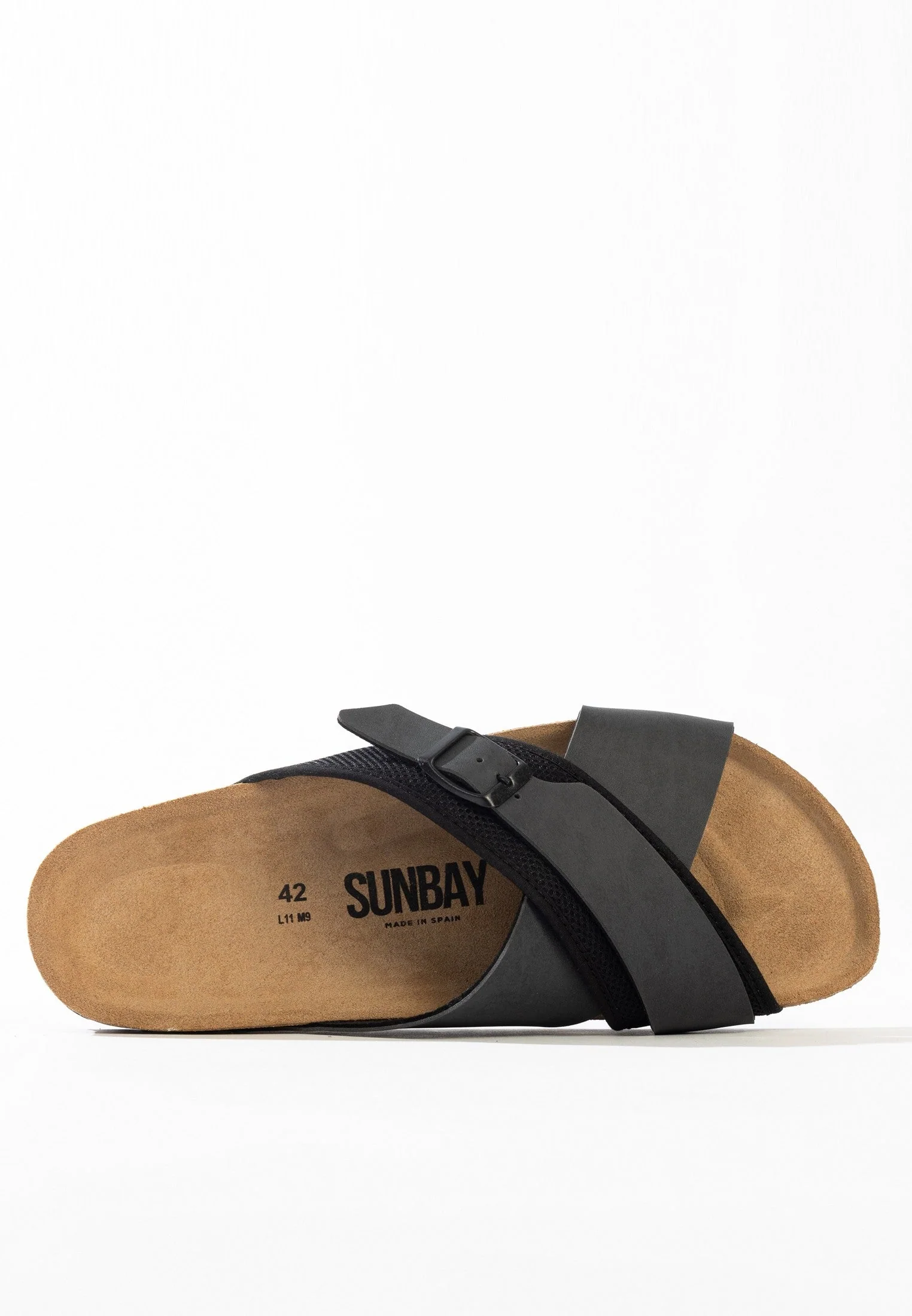 Sandales À Deux Brides Lujan - Black/Dark Grey - Homme - Image 7