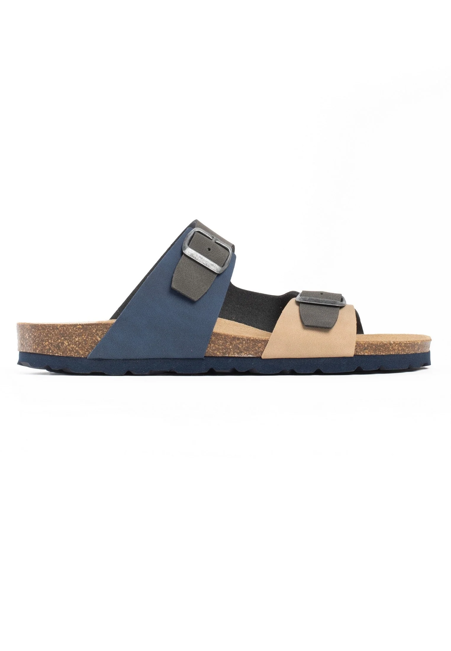 Sandales À Deux Brides Lulally - Navy/Beige/Grey - Homme - Image 4