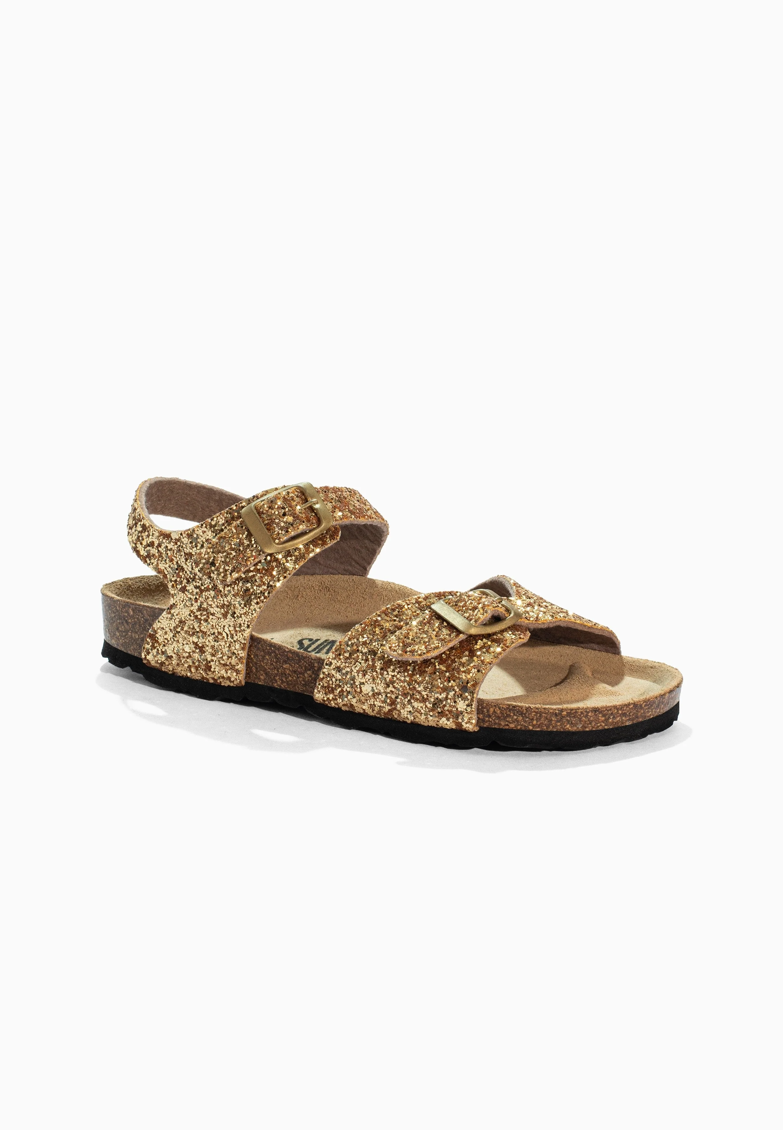 Sandales Multi-Brides Lys - Gold Glitter - Enfant - Image 2