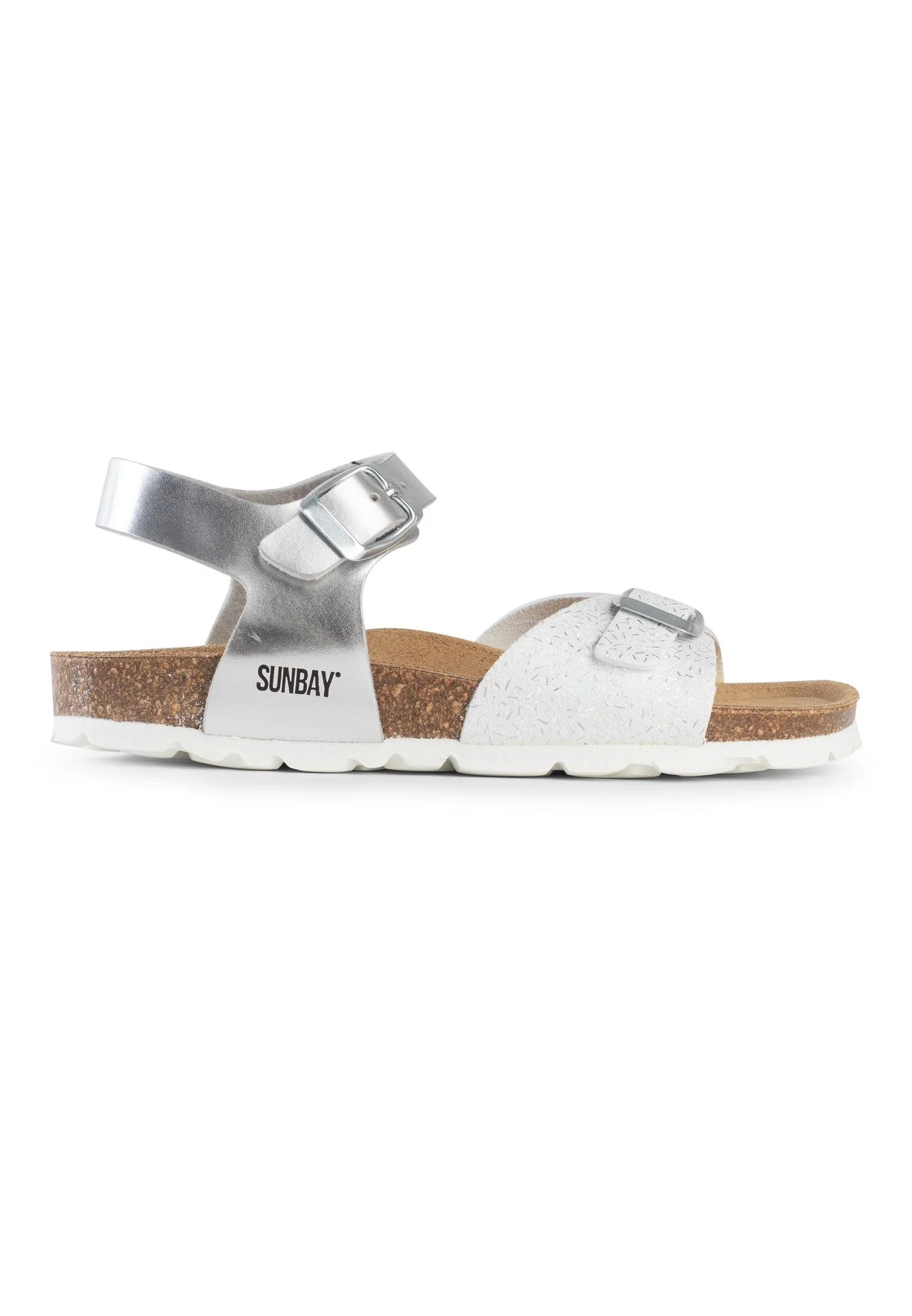 Sandales Multi-Brides Lys - White/Silver - Enfant - Image 4