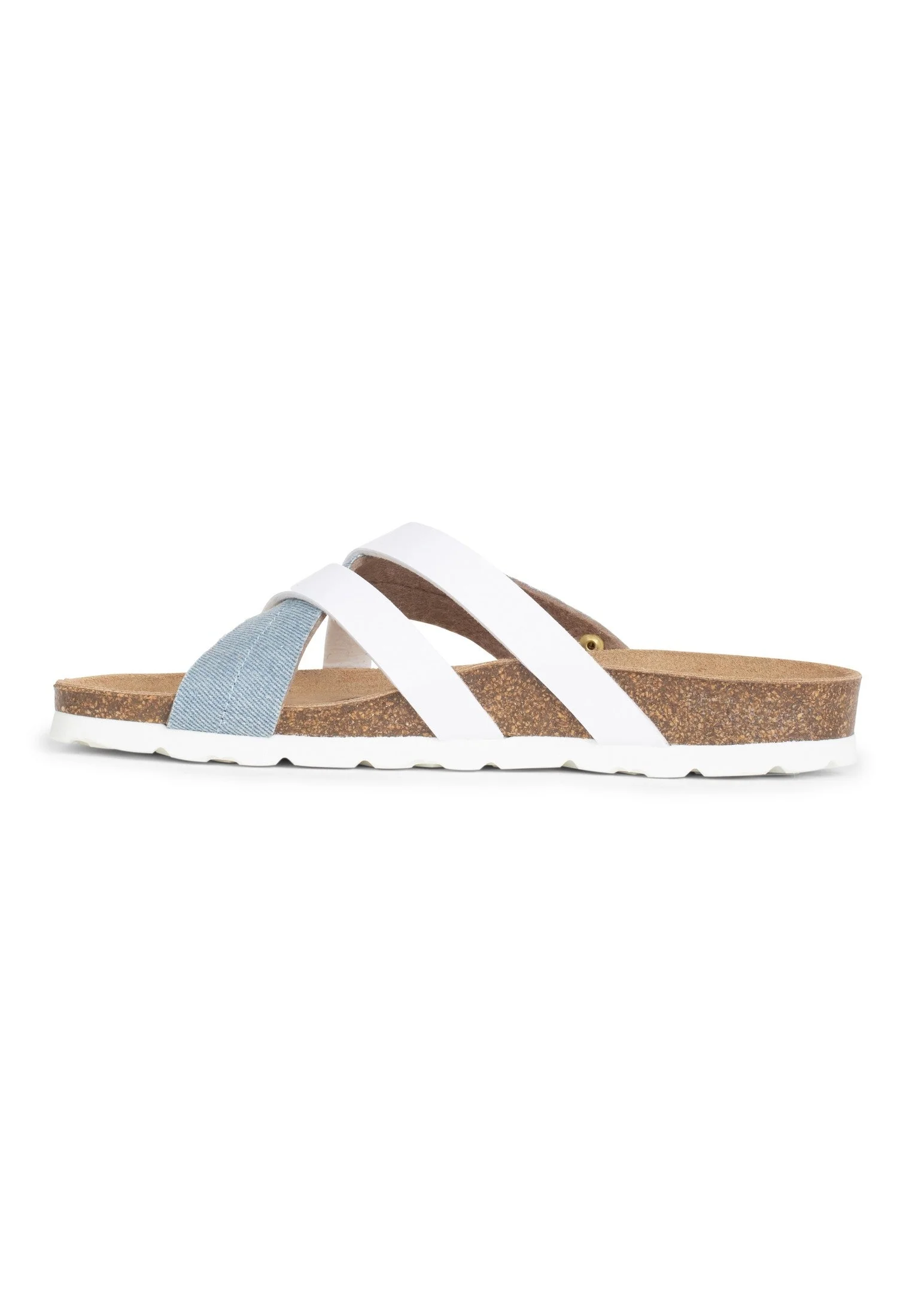 Sandales Multi-Brides Mars - Sky Blue Denim/White - Femme - Image 3